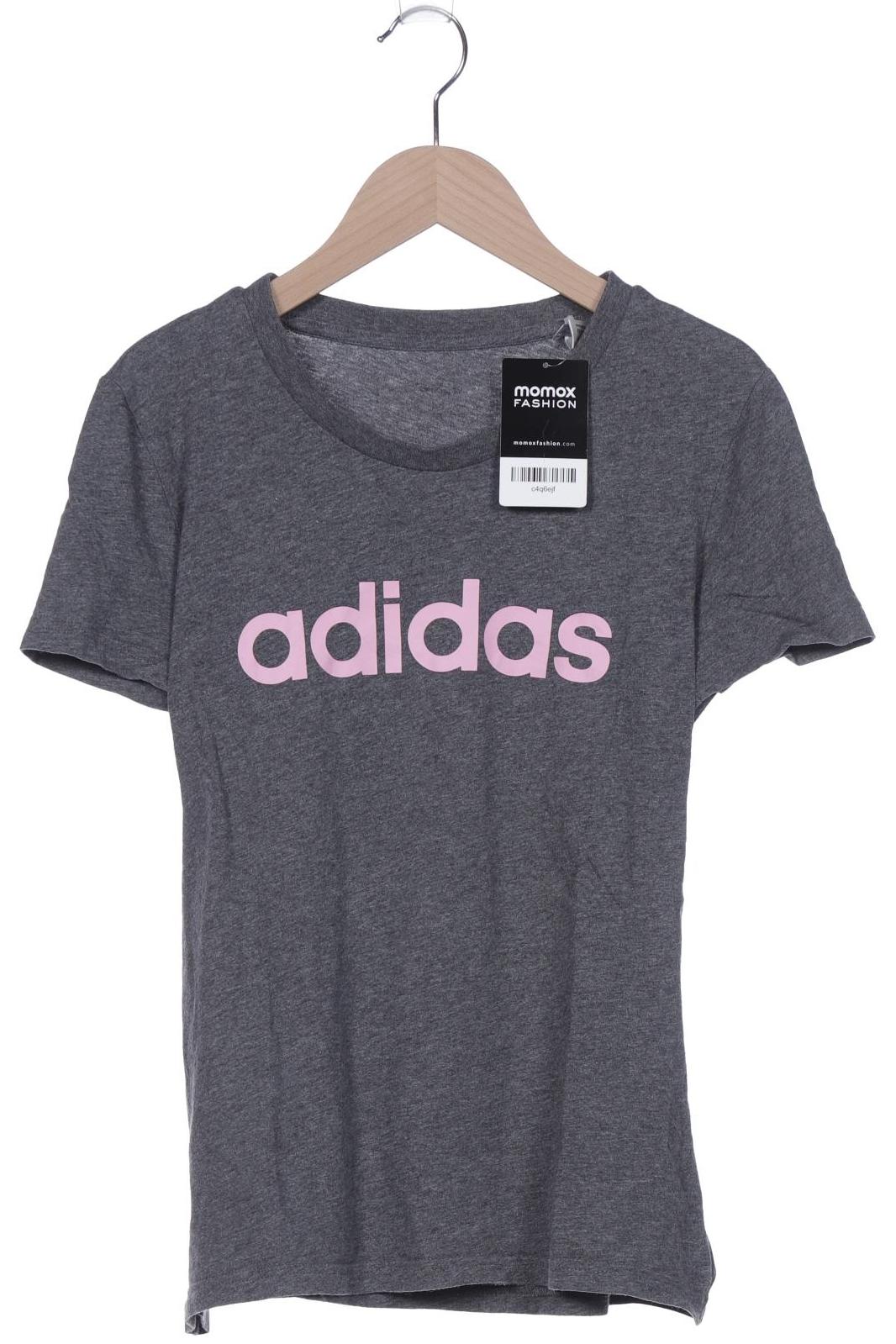 

adidas Damen T-Shirt, grau, Gr. 38