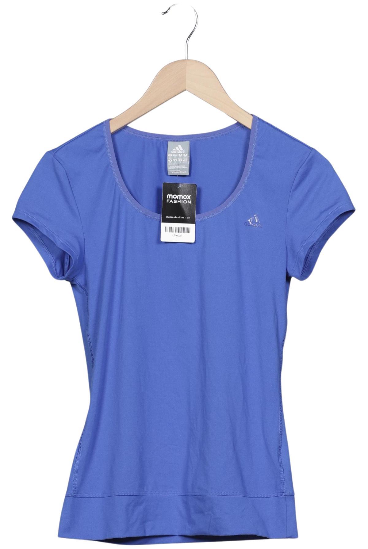 

adidas Damen T-Shirt, blau, Gr. 34