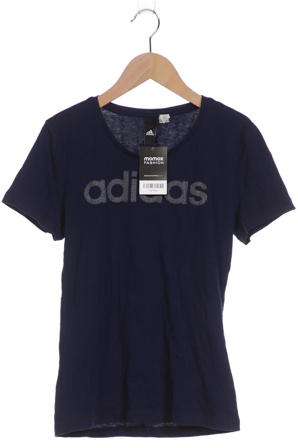 

adidas Damen T-Shirt, marineblau