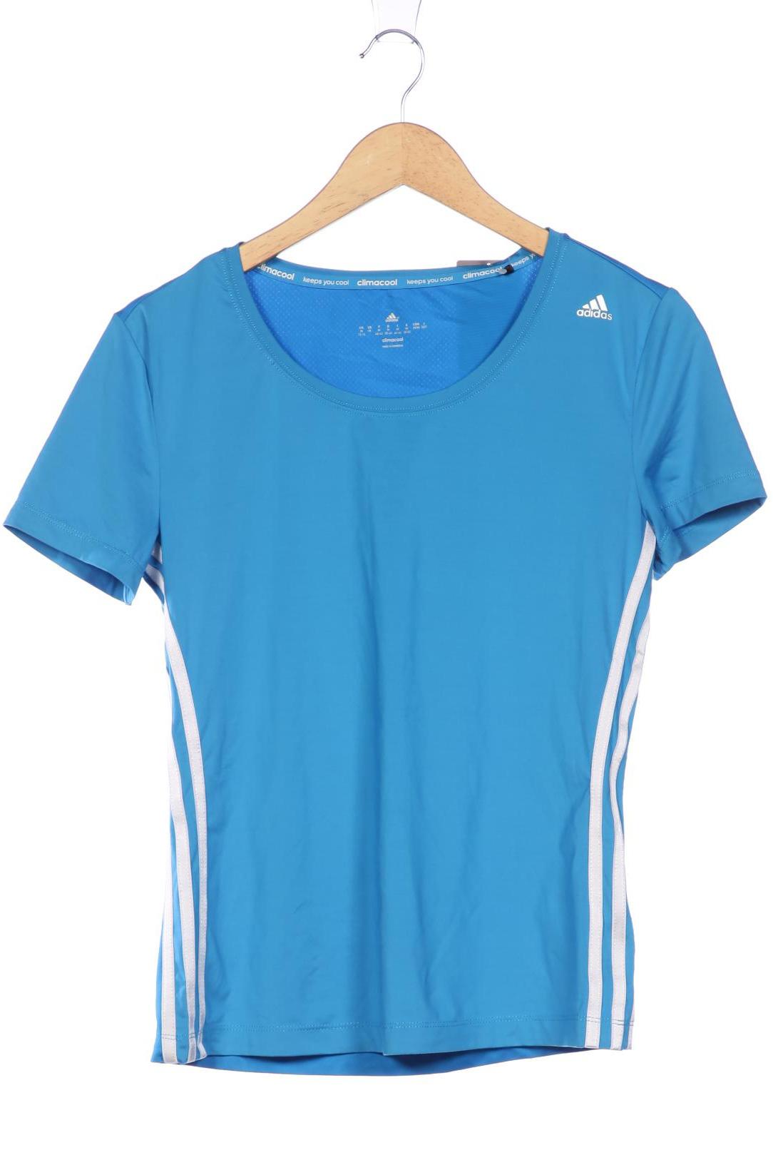 

adidas Damen T-Shirt, blau, Gr. 38