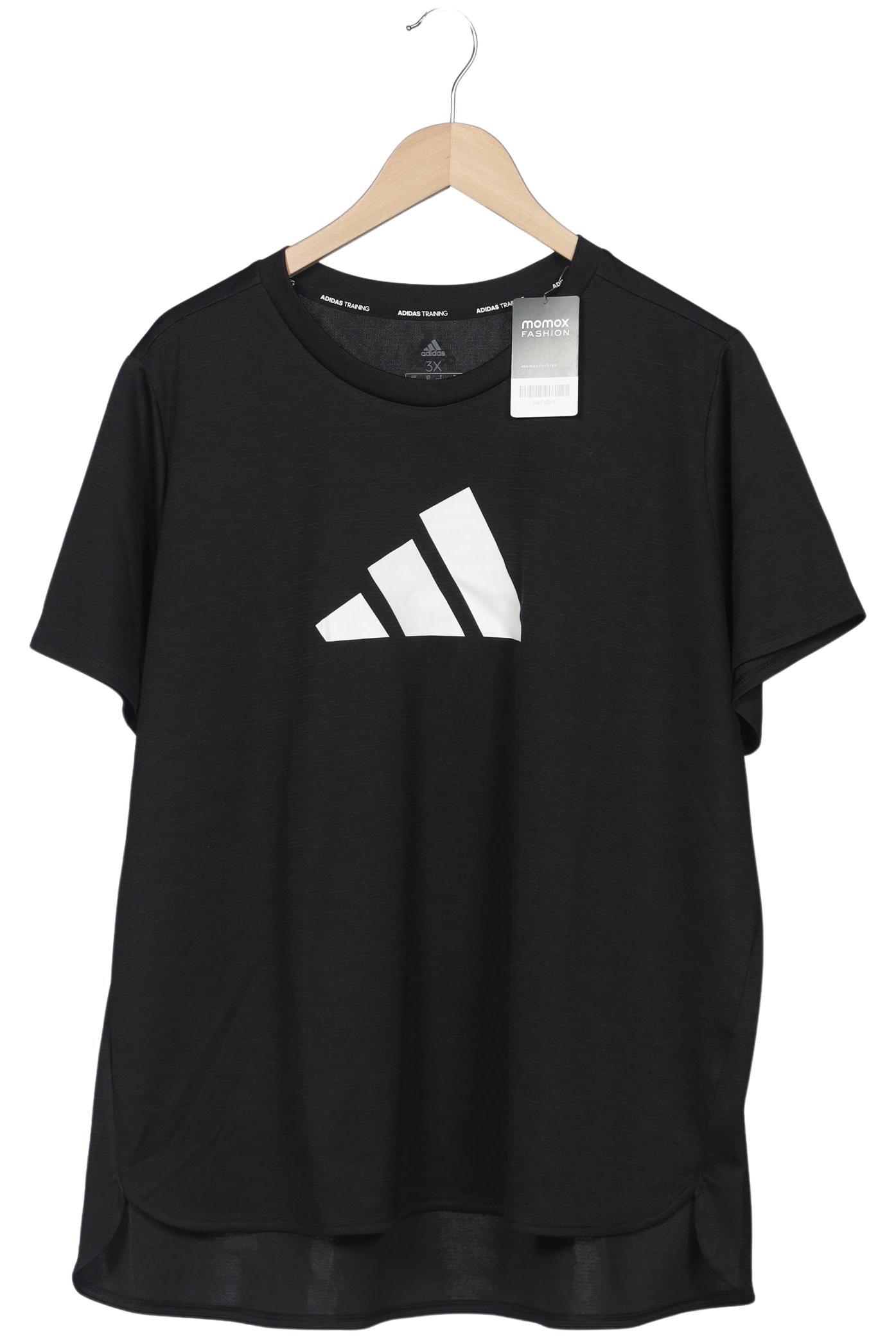 

adidas Damen T-Shirt, schwarz, Gr. 48