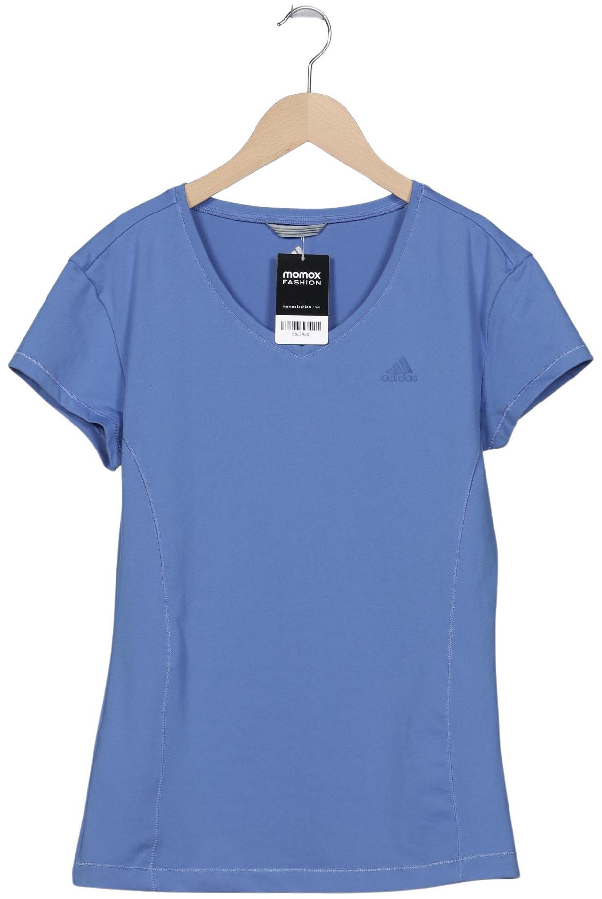 

adidas Damen T-Shirt, blau, Gr. 42
