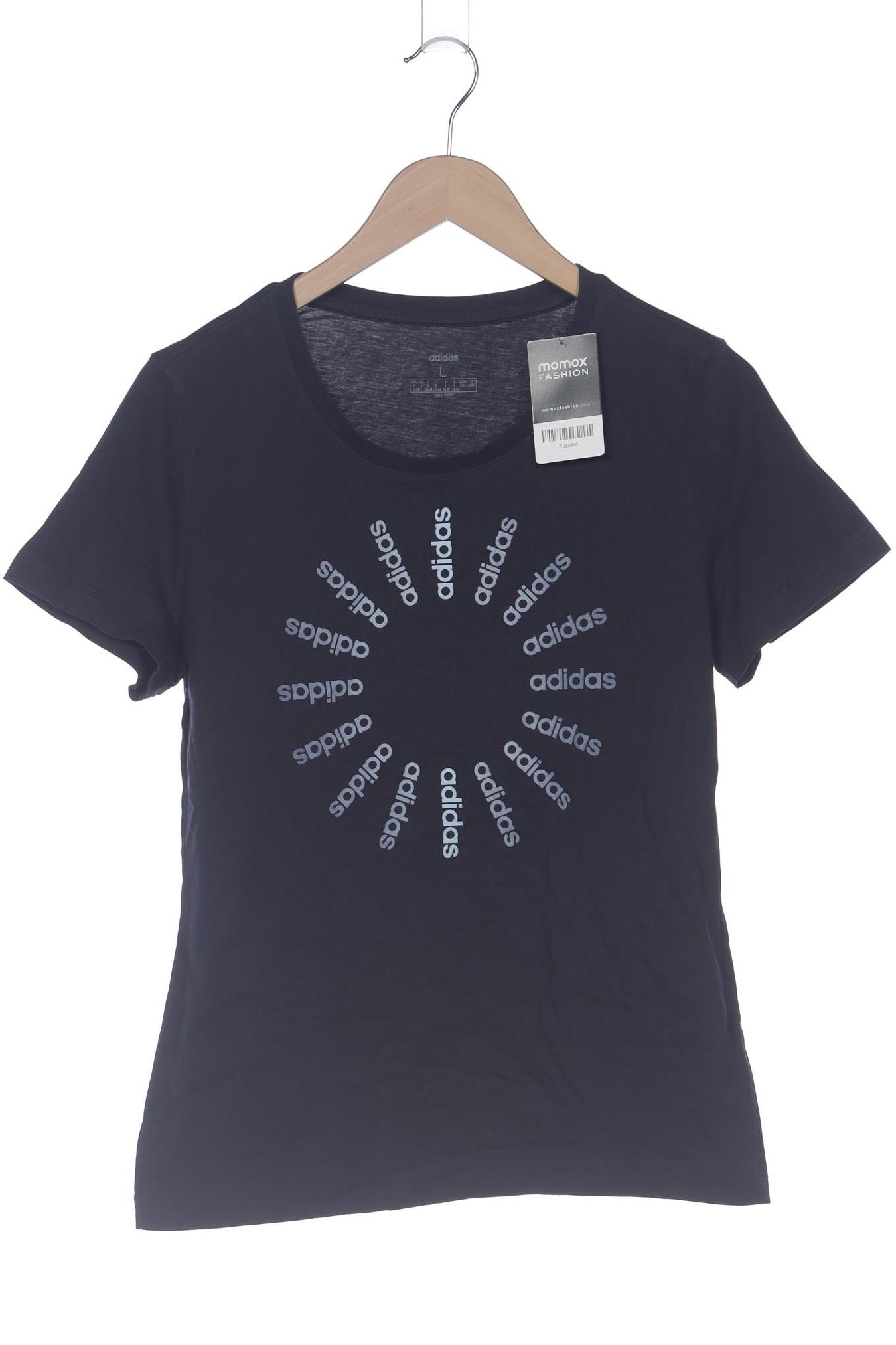 

adidas Damen T-Shirt, marineblau, Gr. 42