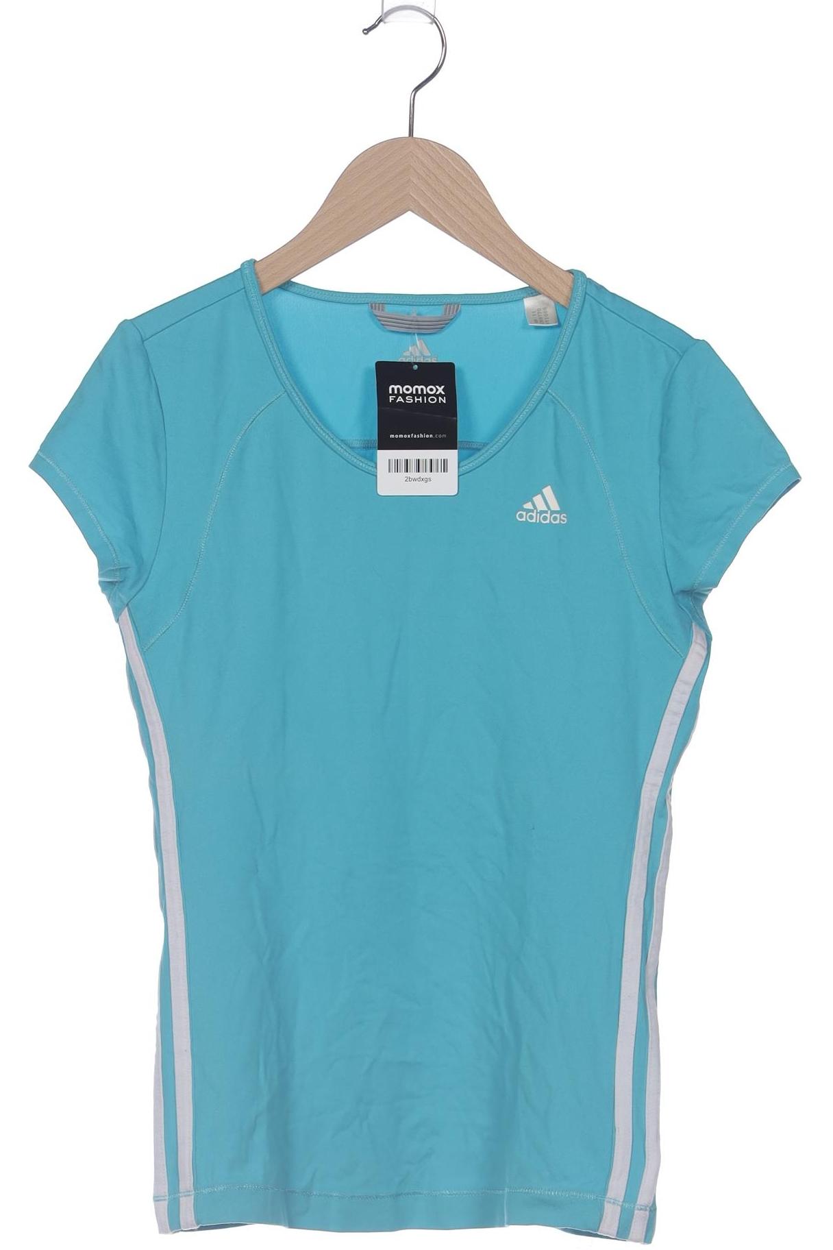 

adidas Damen T-Shirt, blau, Gr. 38