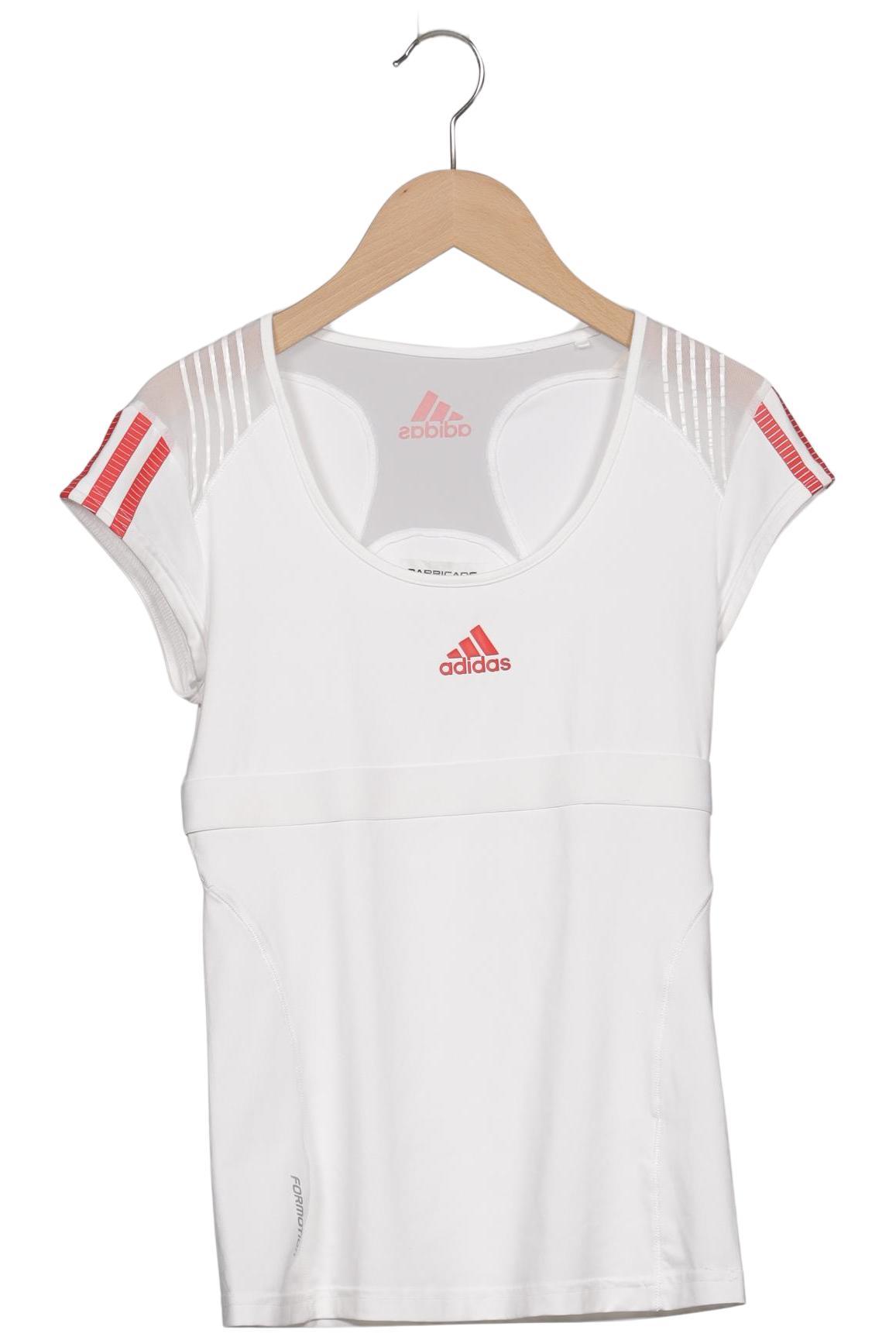 

adidas Damen T-Shirt, weiß, Gr. 32