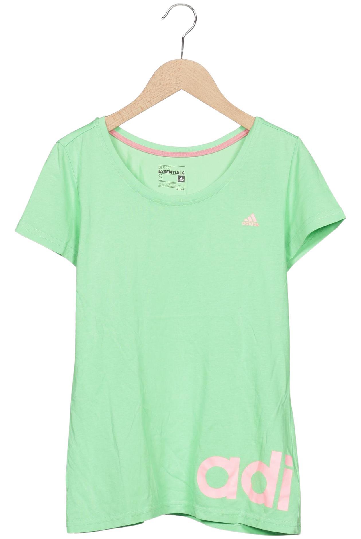 

adidas Damen T-Shirt, grün, Gr. 36