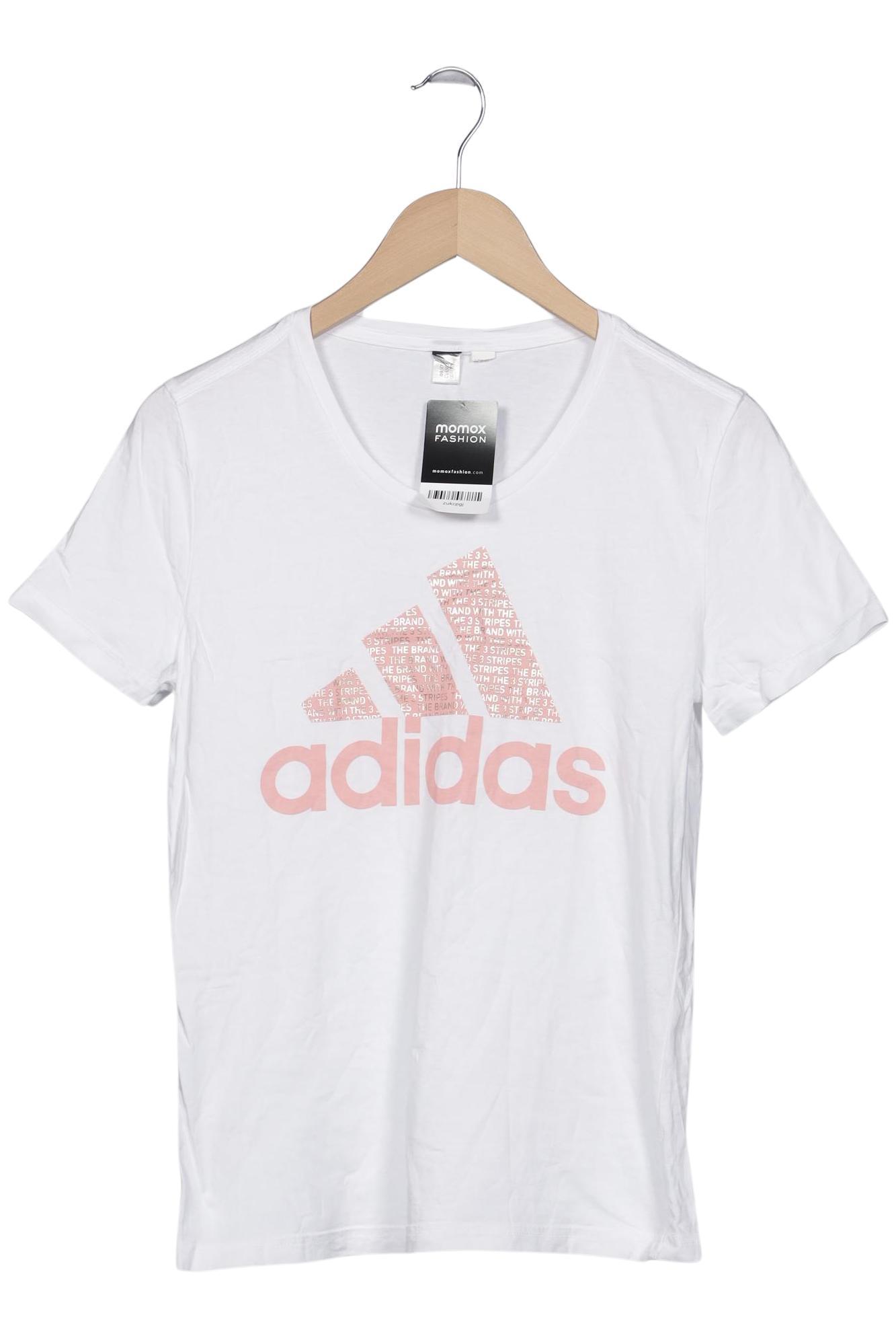 

adidas Damen T-Shirt, weiß, Gr. 38