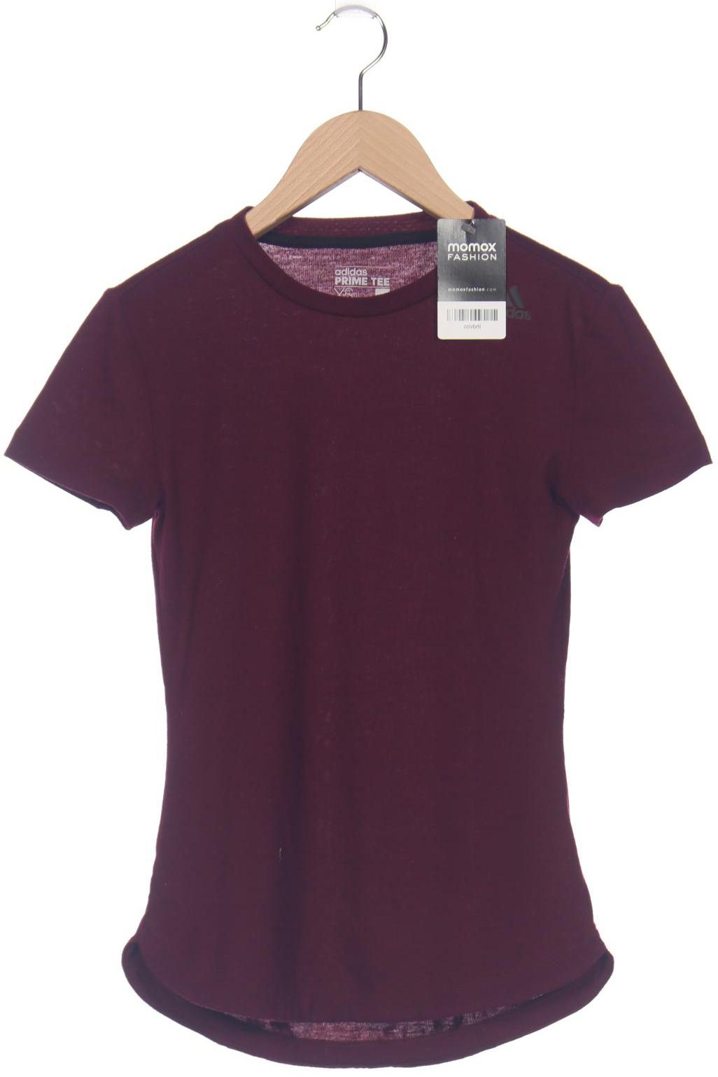 

adidas Damen T-Shirt, bordeaux, Gr. 34