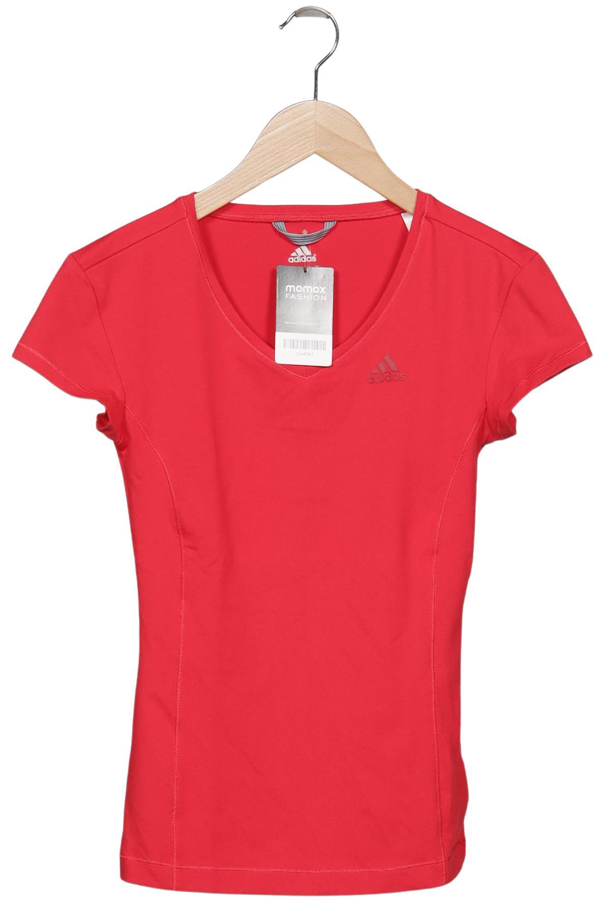 

adidas Damen T-Shirt, rot, Gr. 34