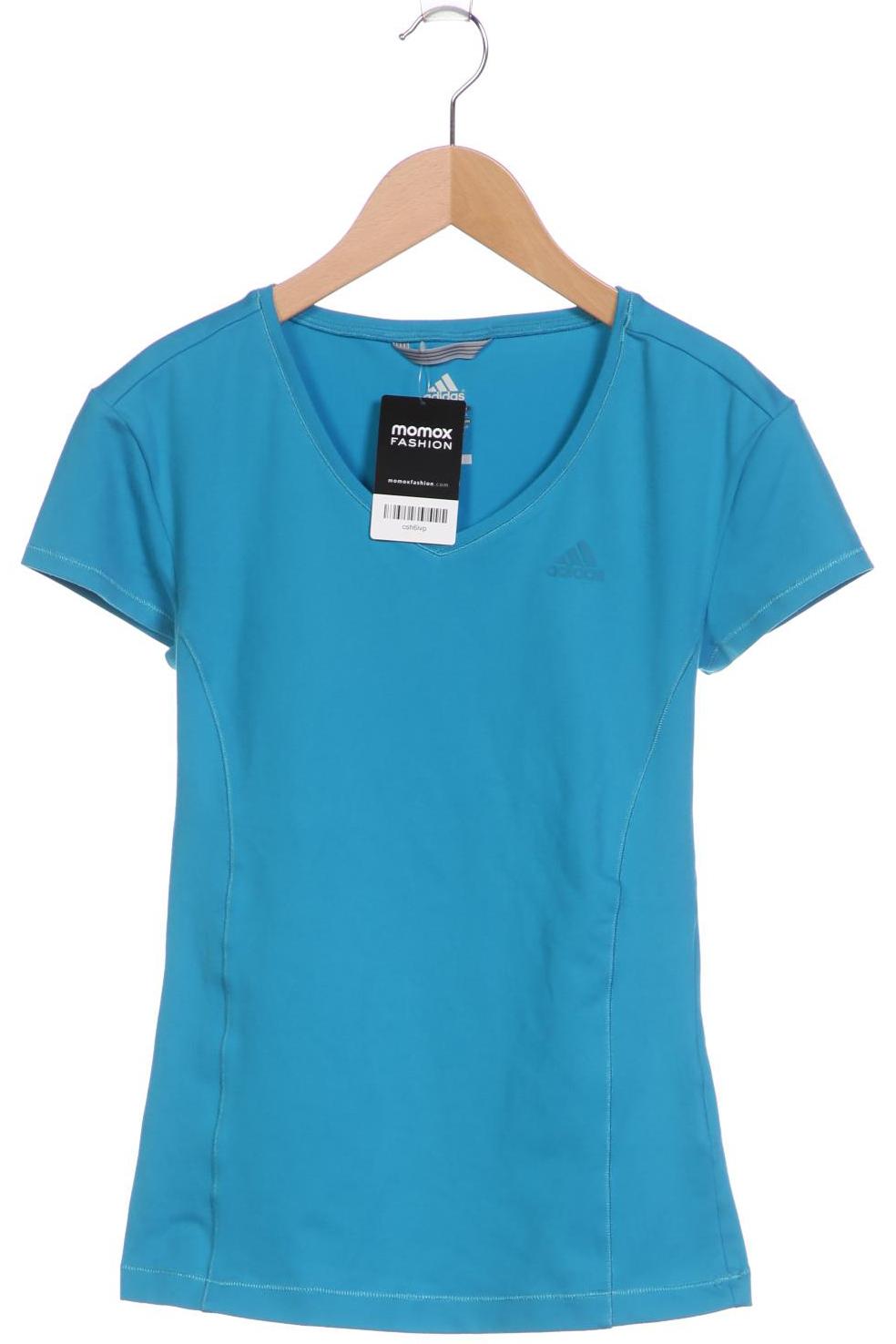 

adidas Damen T-Shirt, blau, Gr. 36