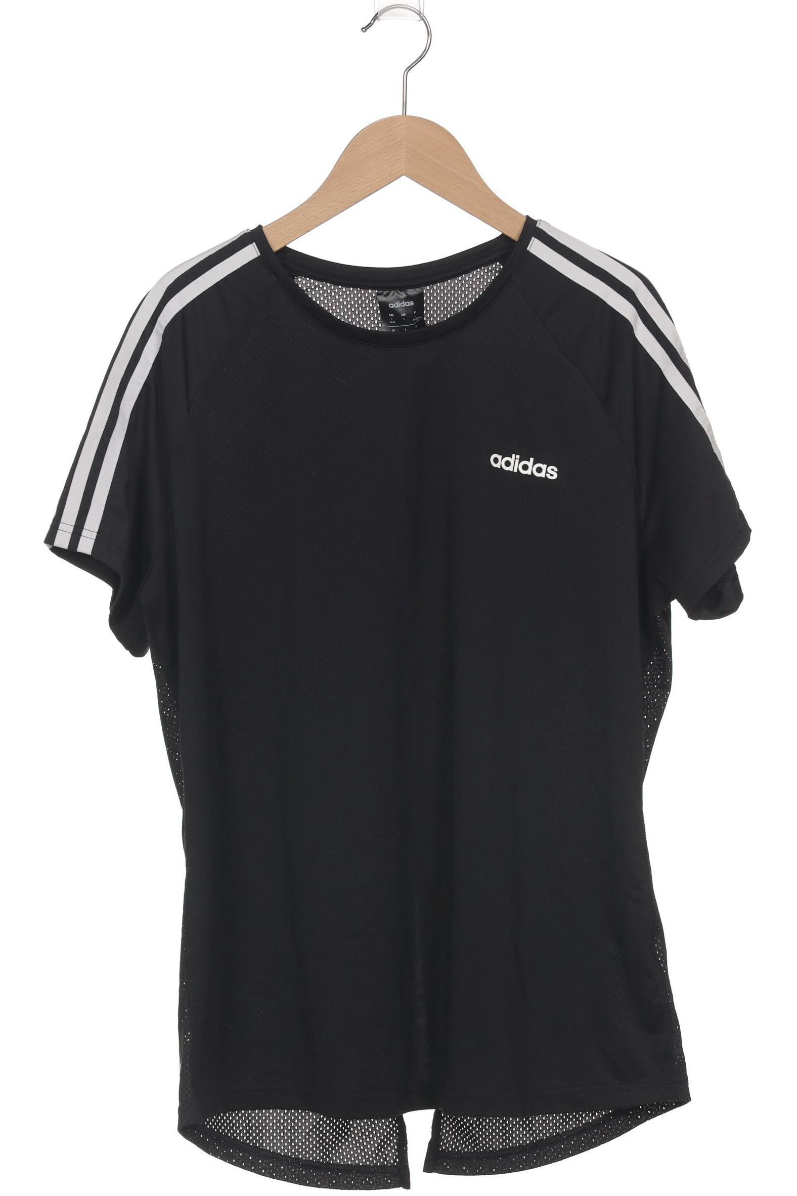 

adidas Damen T-Shirt, schwarz, Gr. 42
