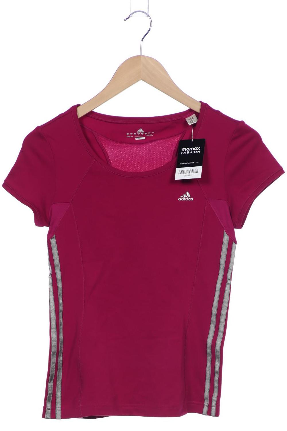 

adidas Damen T-Shirt, bordeaux, Gr. 38