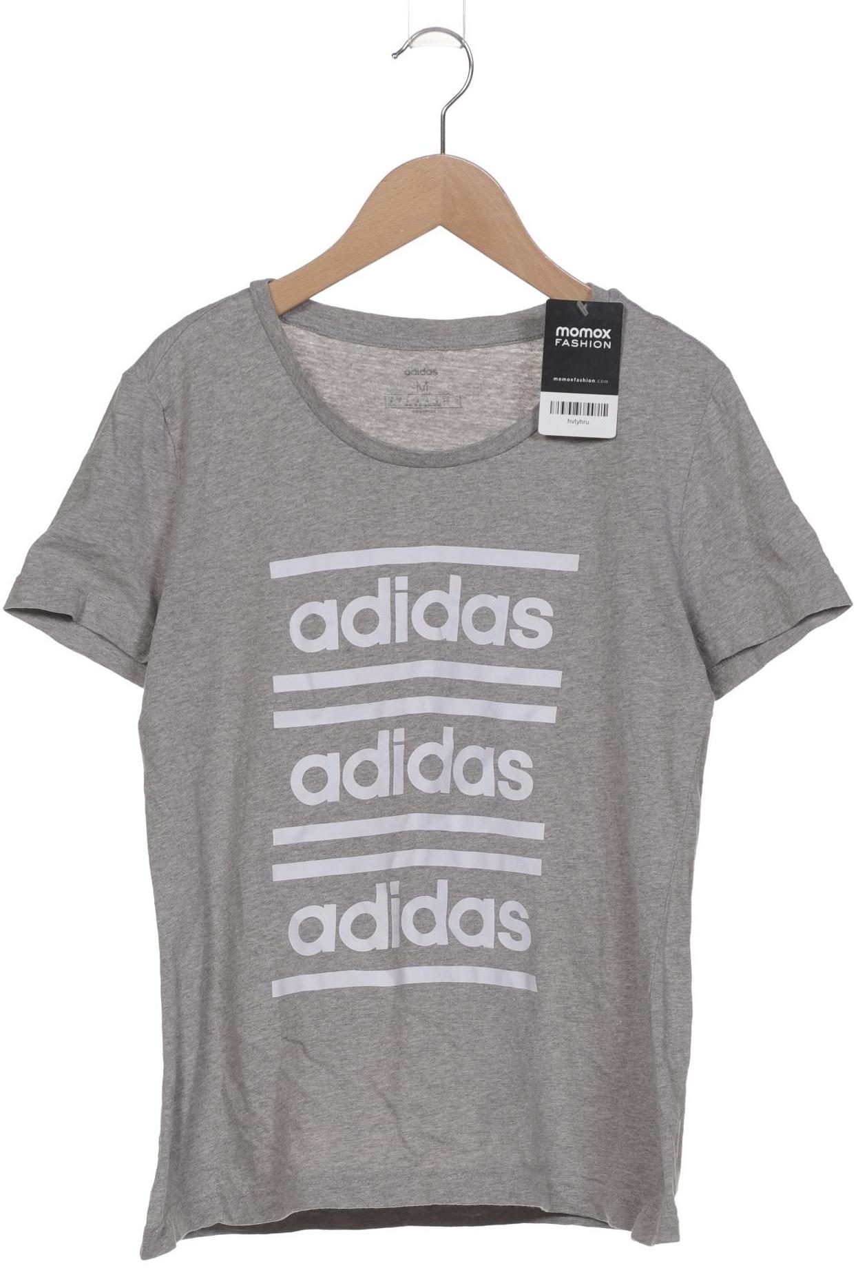

adidas Damen T-Shirt, grau, Gr. 38