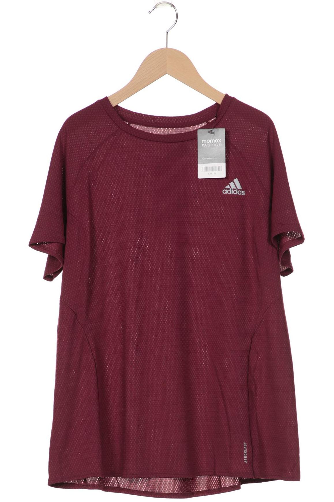 

adidas Damen T-Shirt, bordeaux, Gr. 44