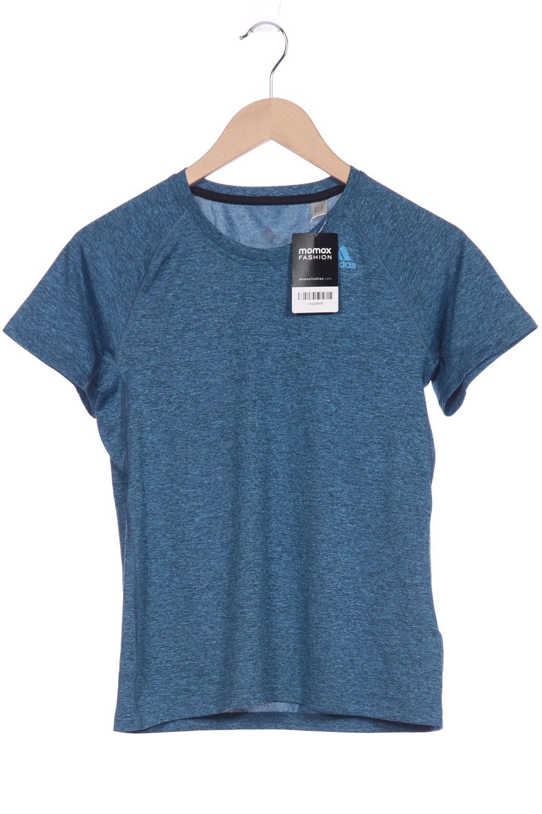

adidas Damen T-Shirt, blau, Gr. 34