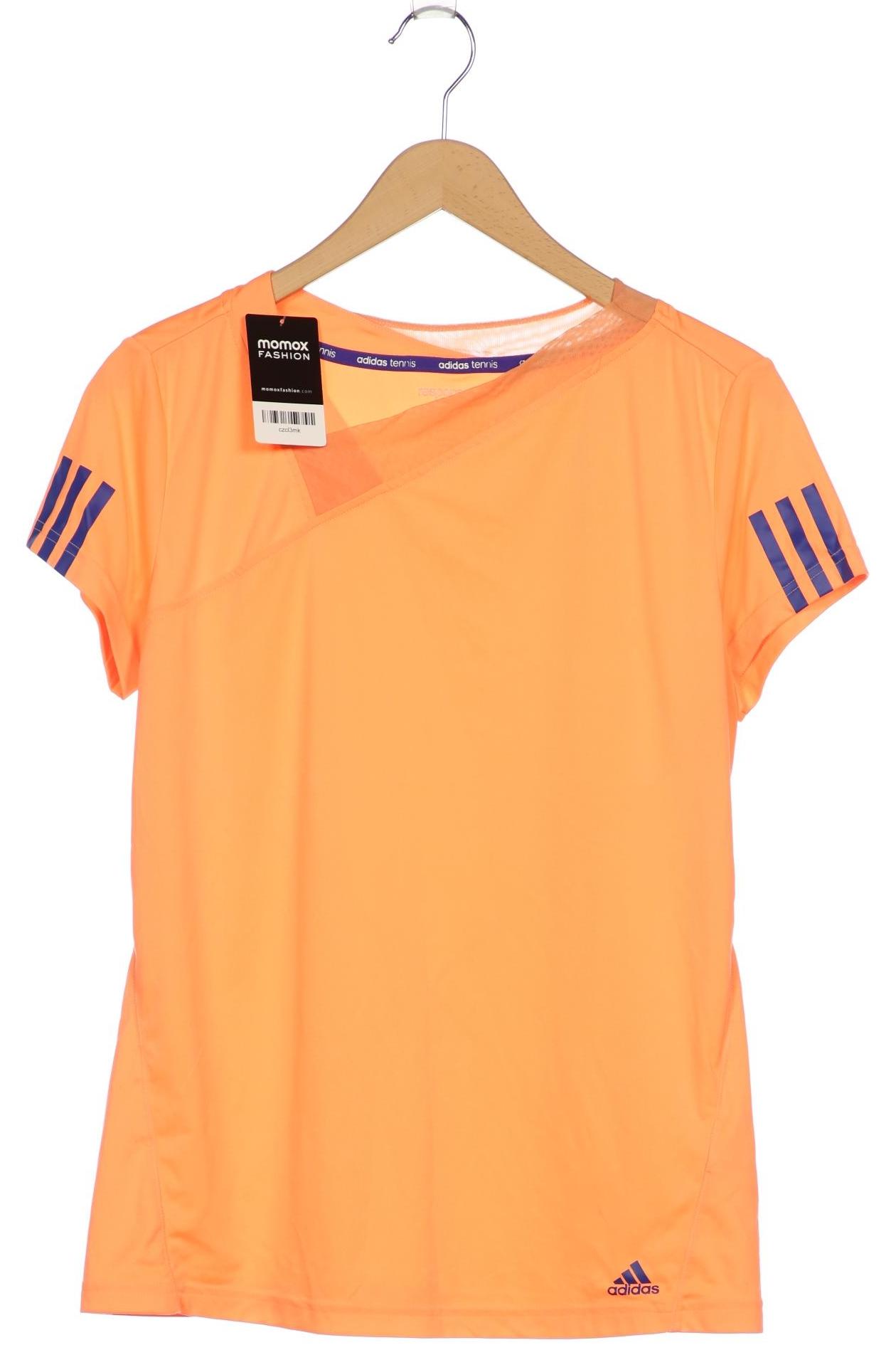 

adidas Damen T-Shirt, orange, Gr. 42