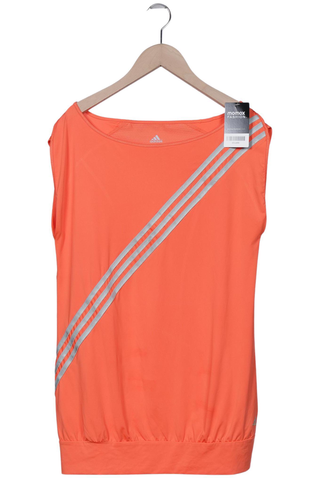 

adidas Damen T-Shirt, orange, Gr. 42