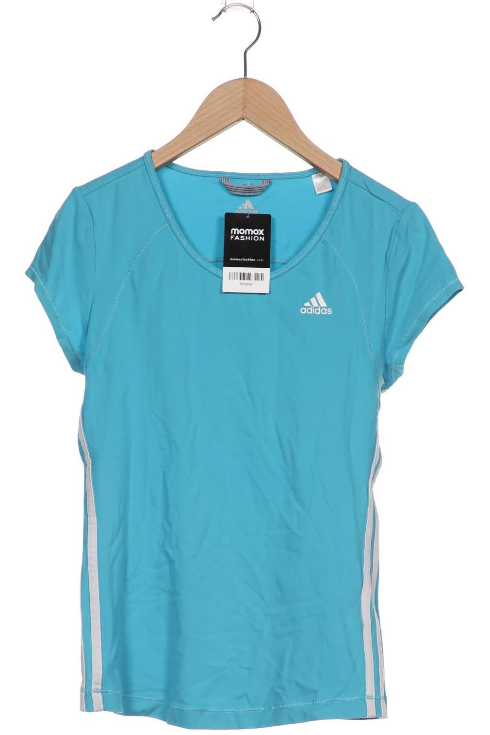 

adidas Damen T-Shirt, blau, Gr. 40