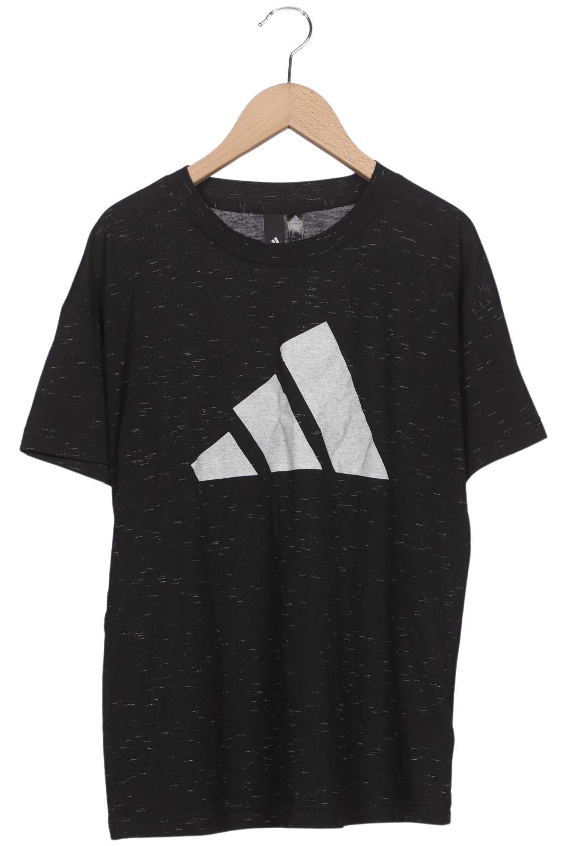 

adidas Damen T-Shirt, schwarz, Gr. 38