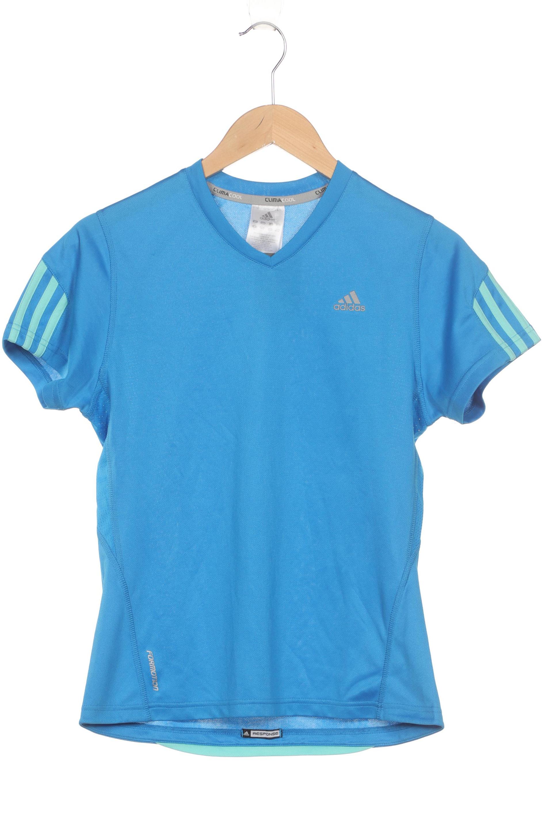

adidas Damen T-Shirt, blau, Gr. 38