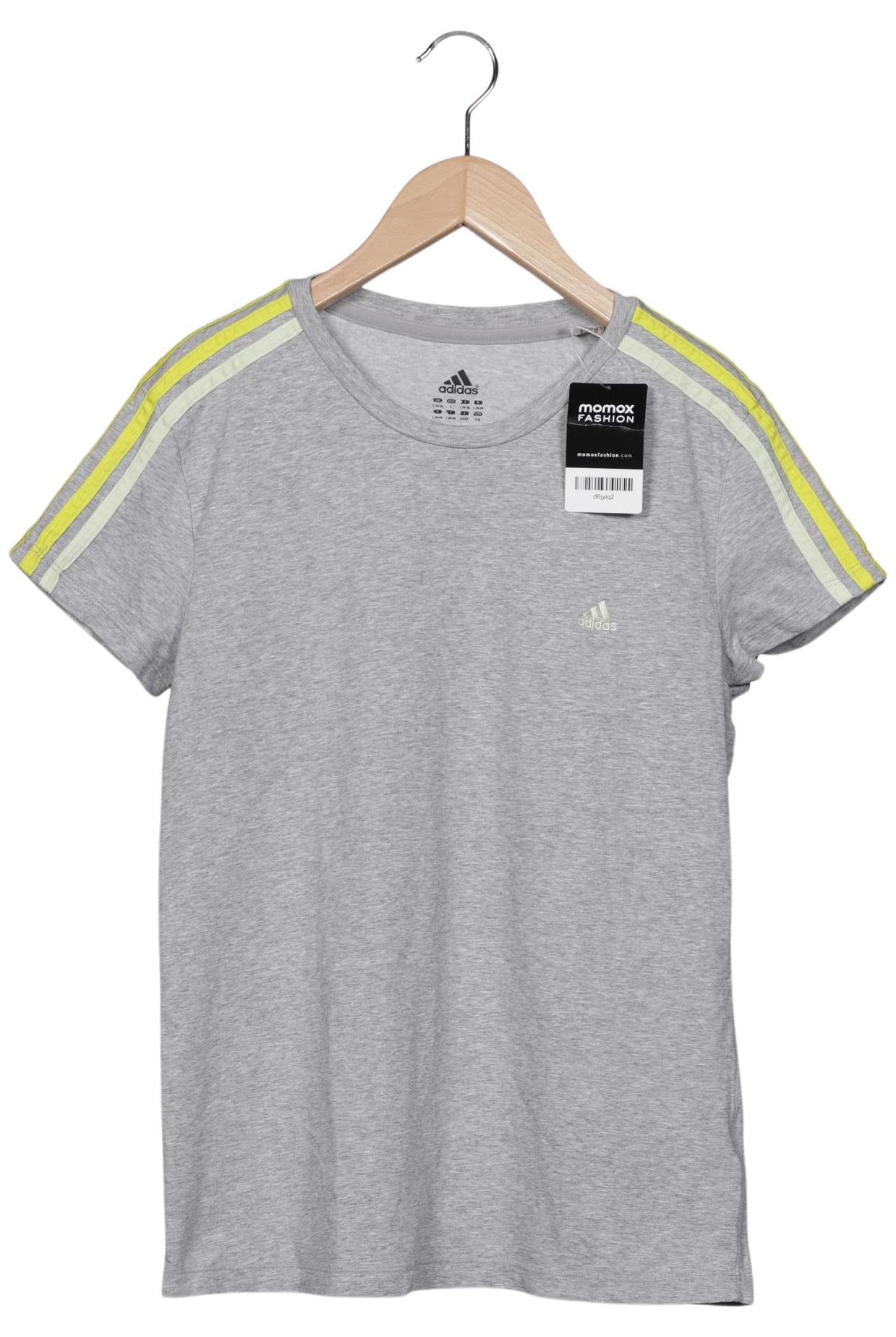

adidas Damen T-Shirt, grau, Gr. 42
