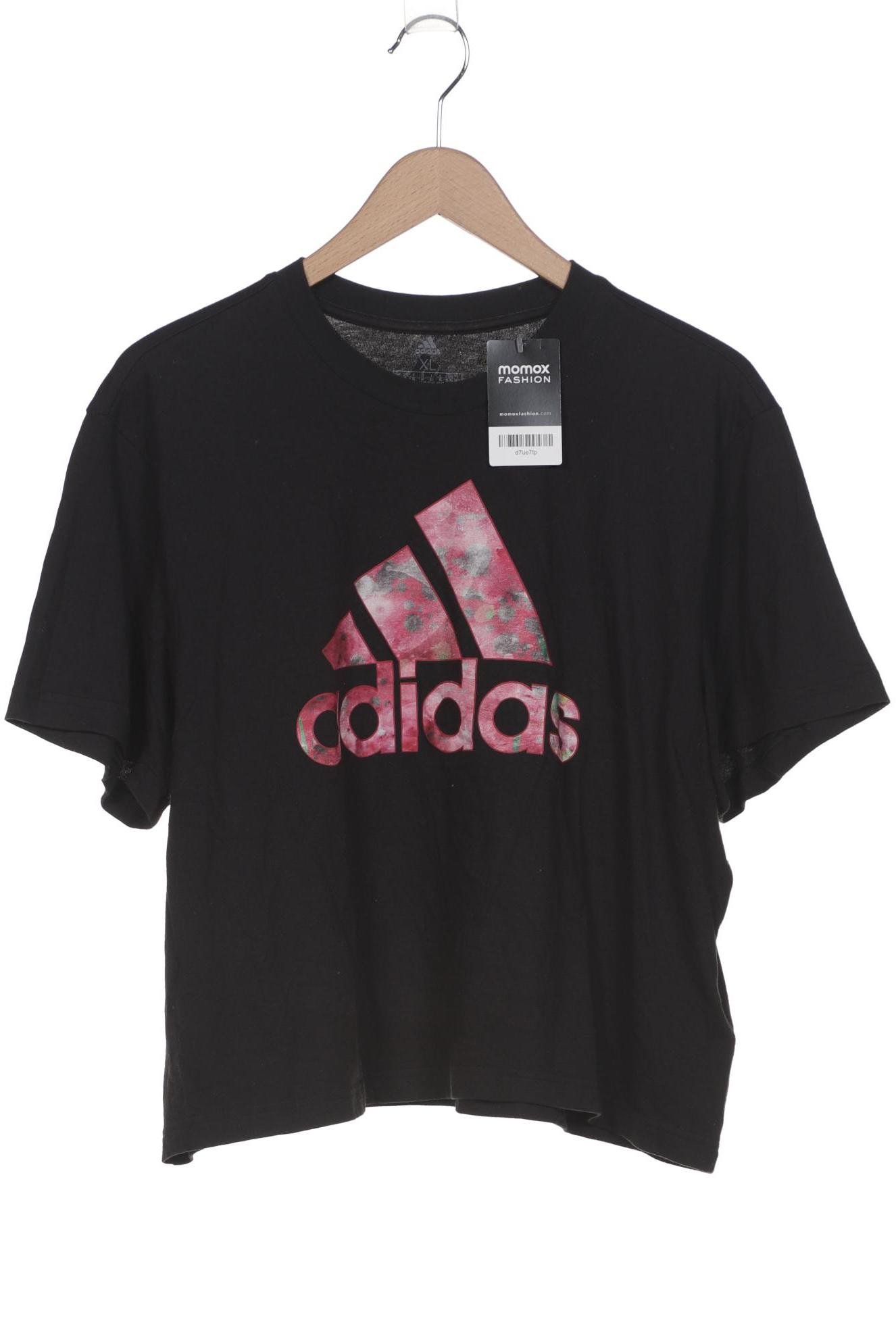 

adidas Damen T-Shirt, schwarz, Gr. 44