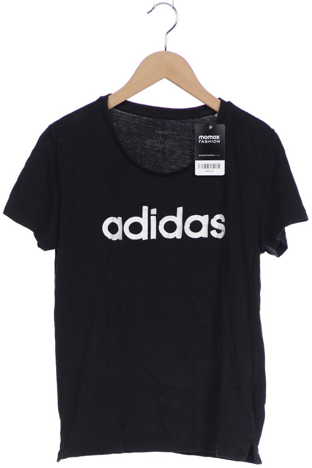 

adidas Damen T-Shirt, schwarz, Gr. 42