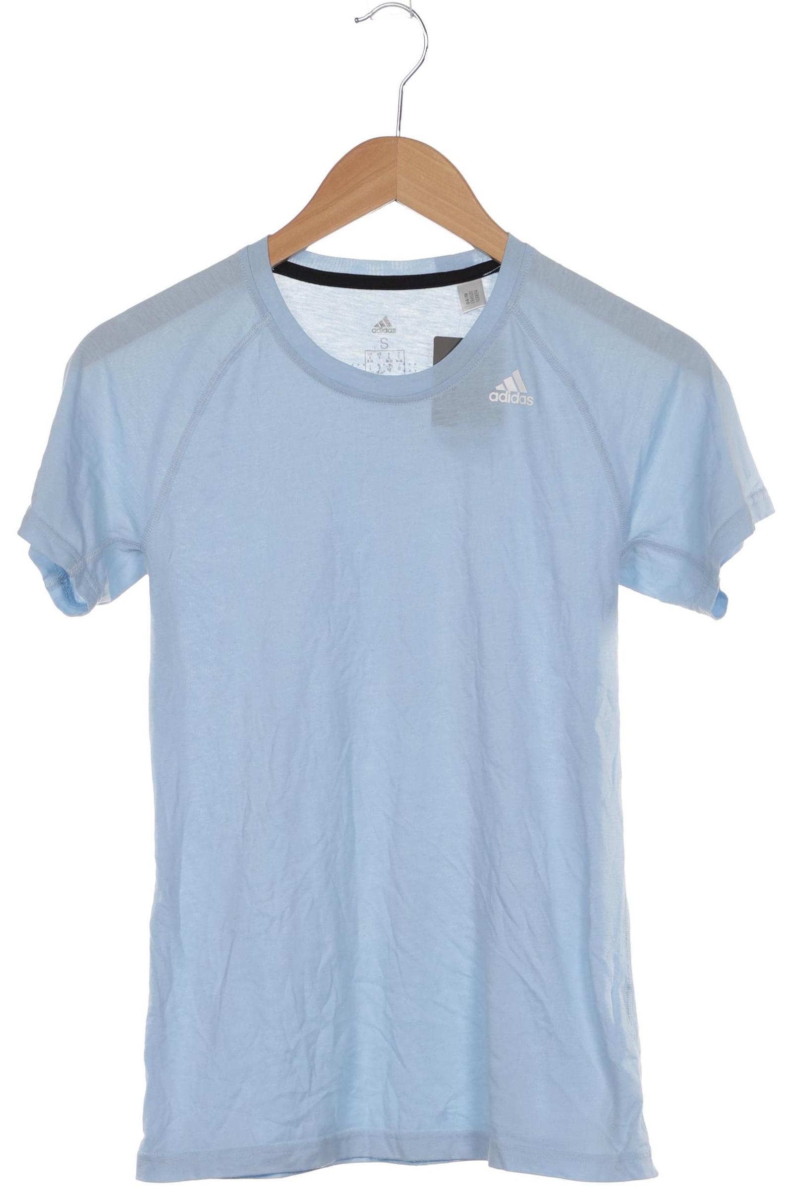 

adidas Damen T-Shirt, blau, Gr. 34