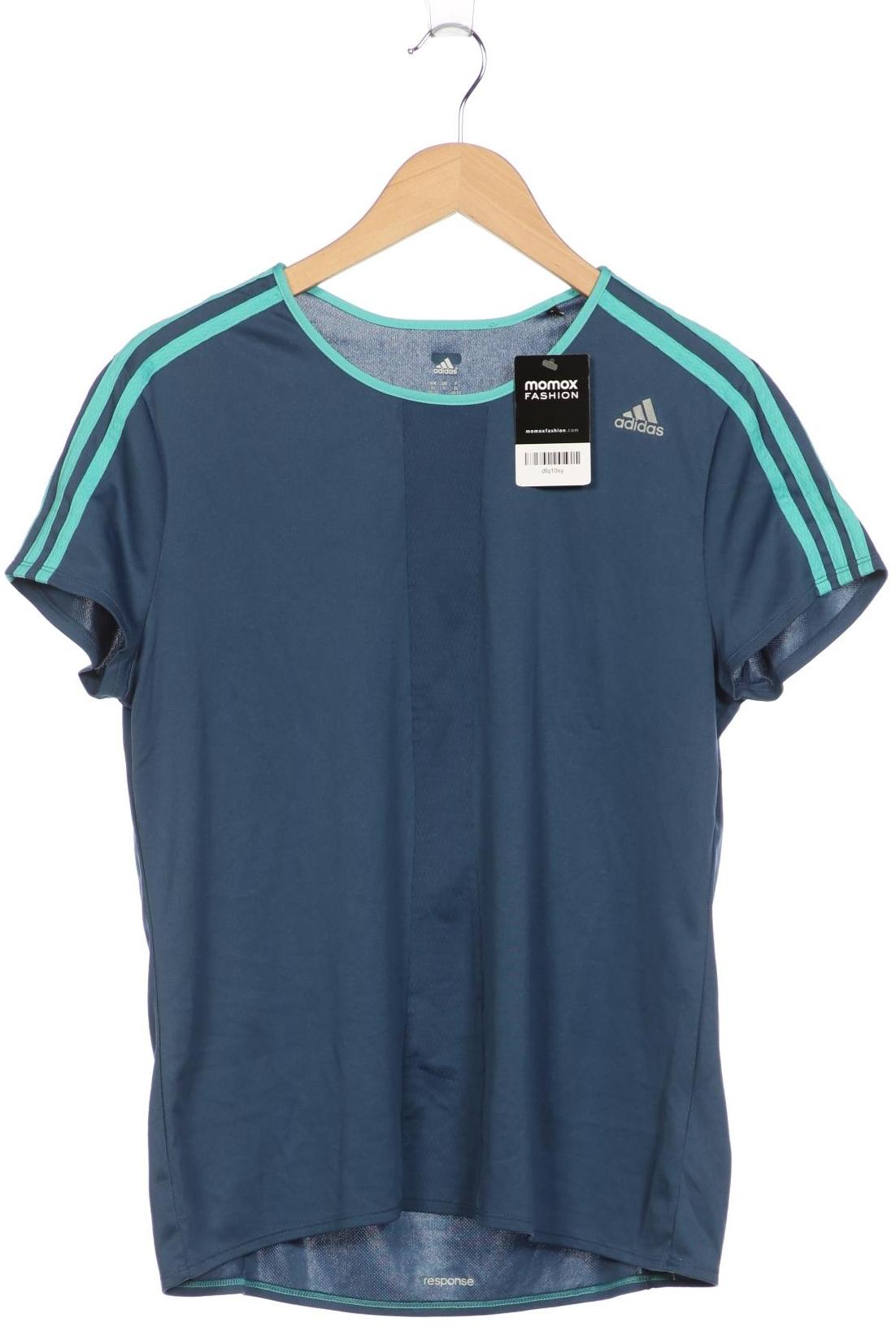 

adidas Damen T-Shirt, blau, Gr. 44