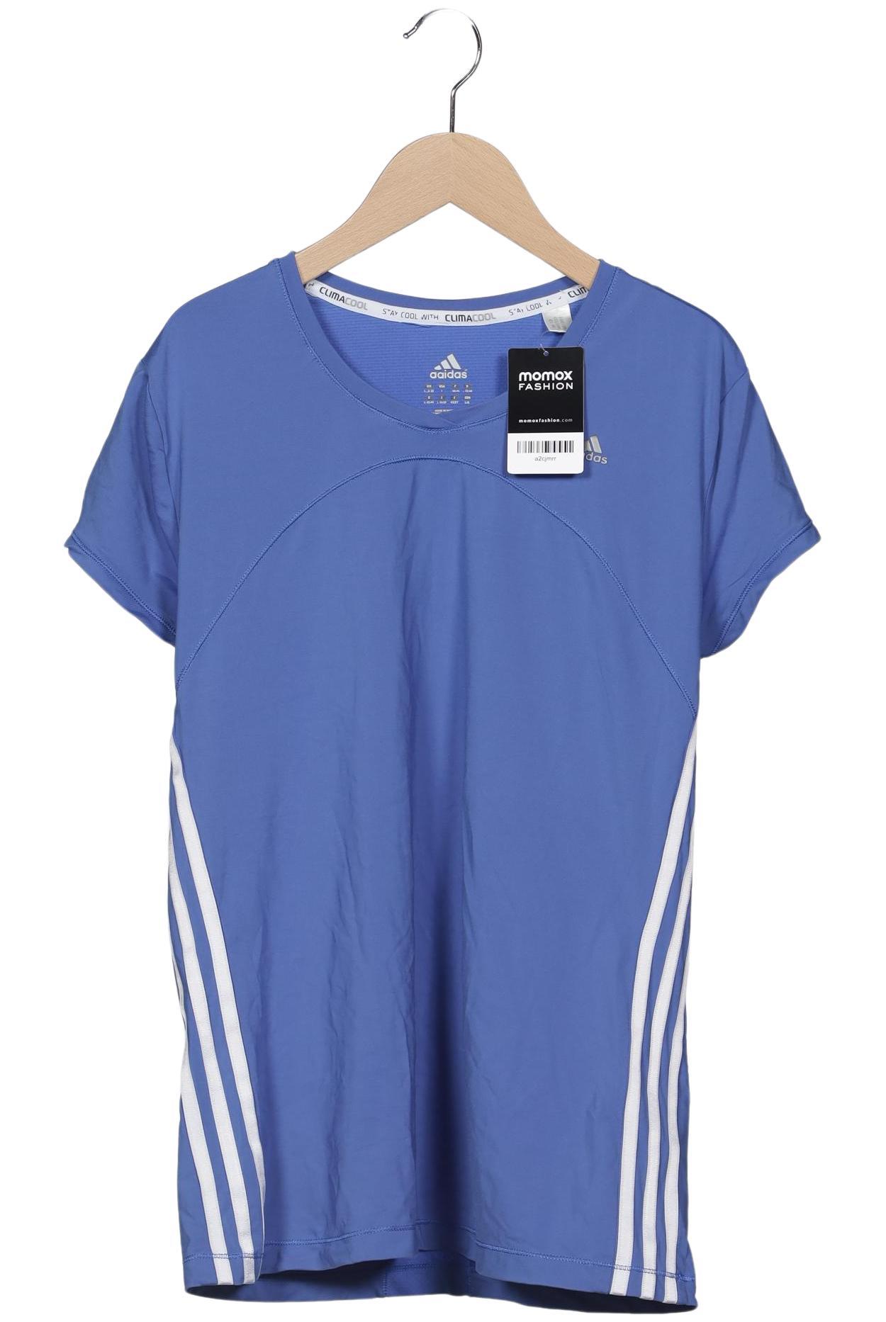 

adidas Damen T-Shirt, blau, Gr. 42