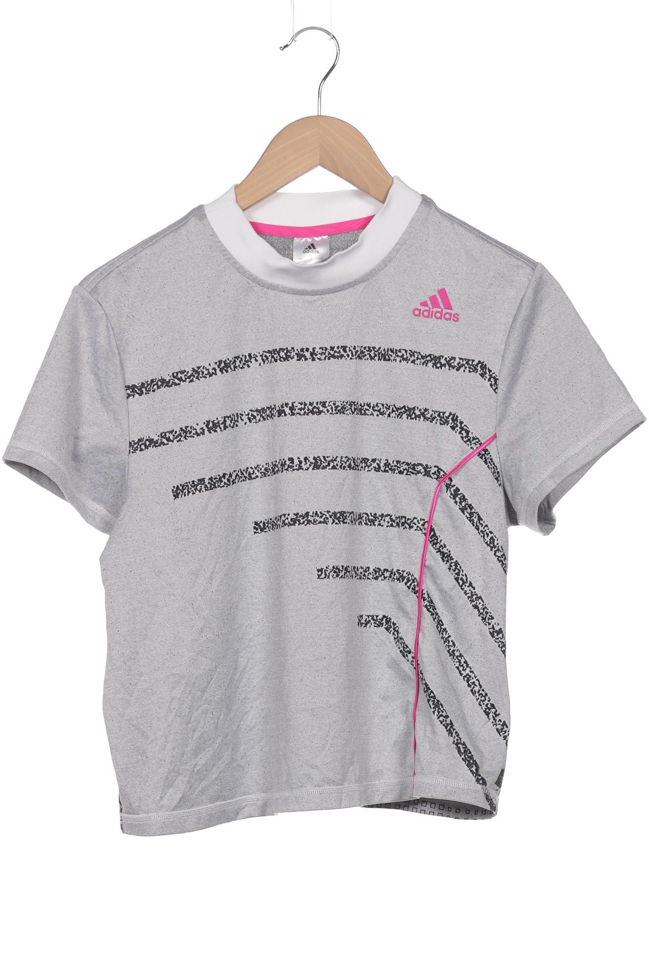 

adidas Damen T-Shirt, grau, Gr. 36