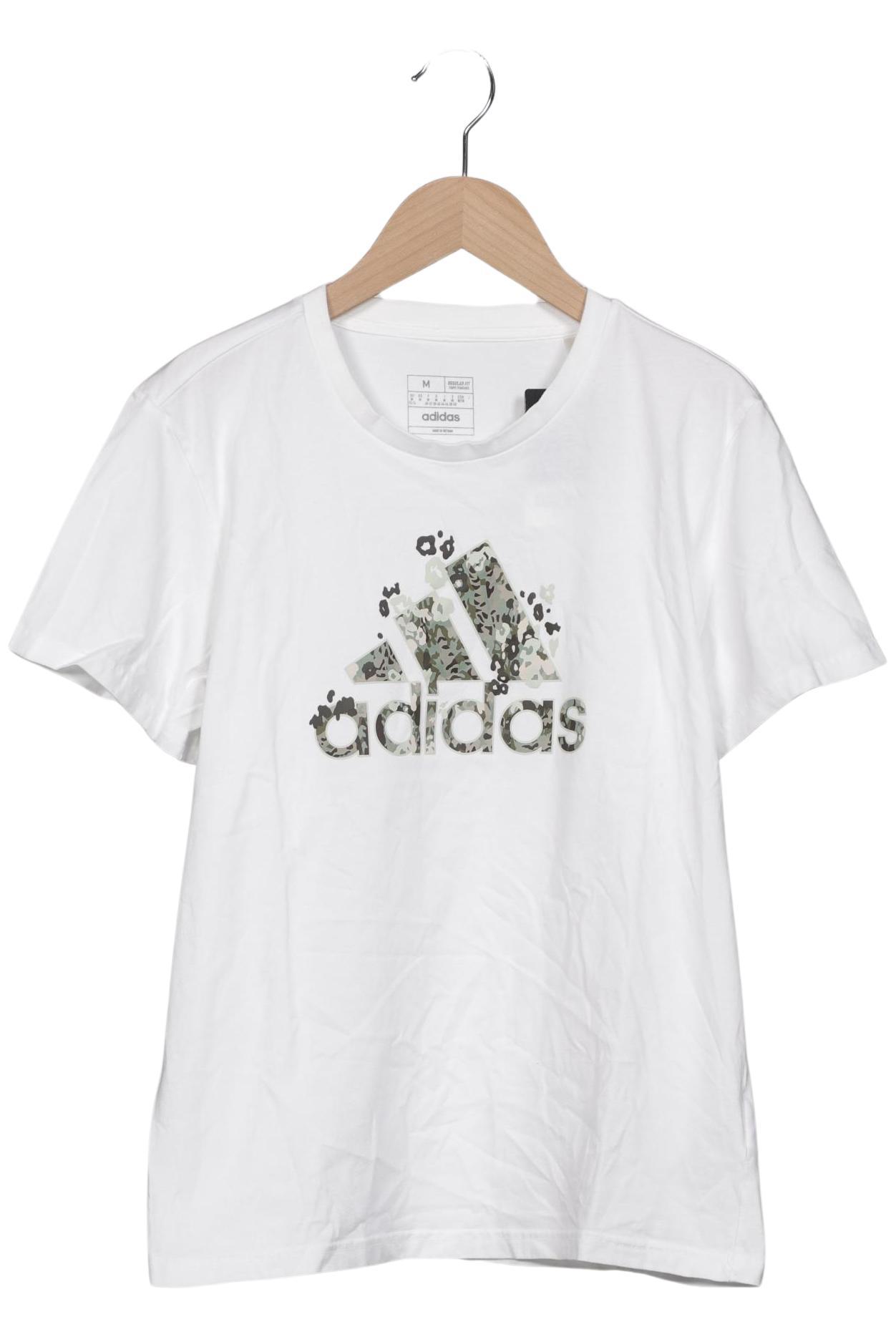 

adidas Damen T-Shirt, weiß, Gr. 38