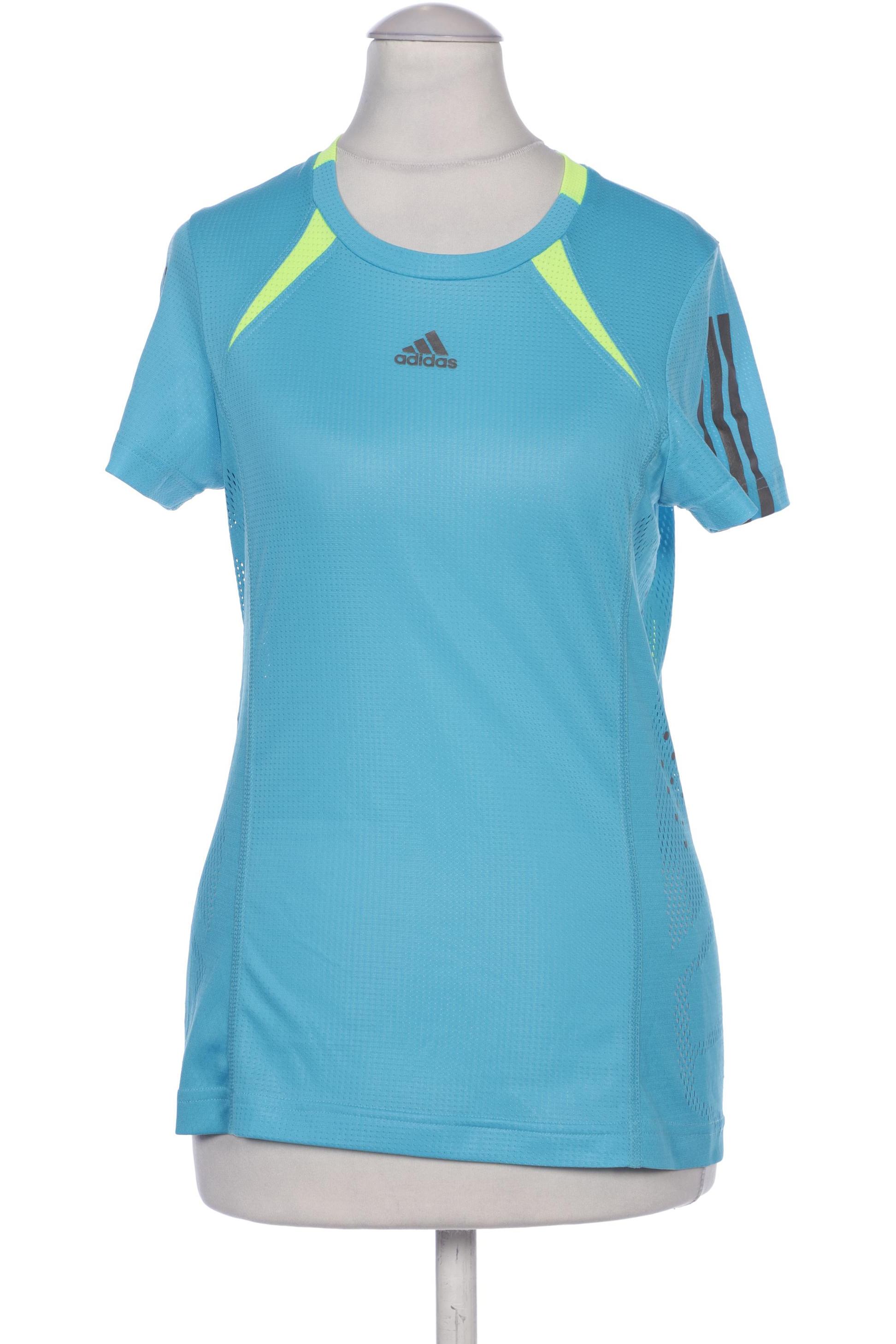 

adidas Damen T-Shirt, blau, Gr. 36