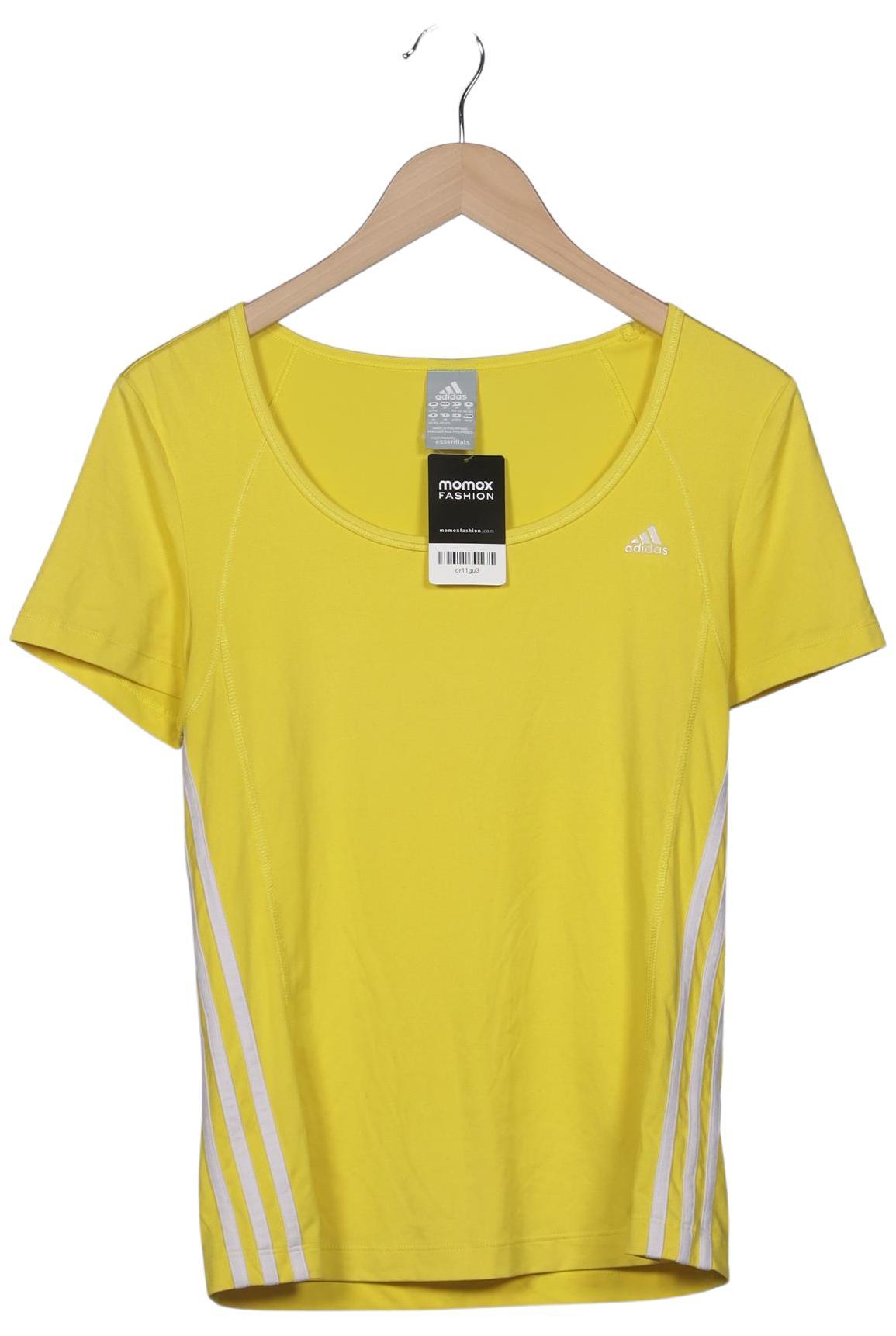 

adidas Damen T-Shirt, gelb, Gr. 38