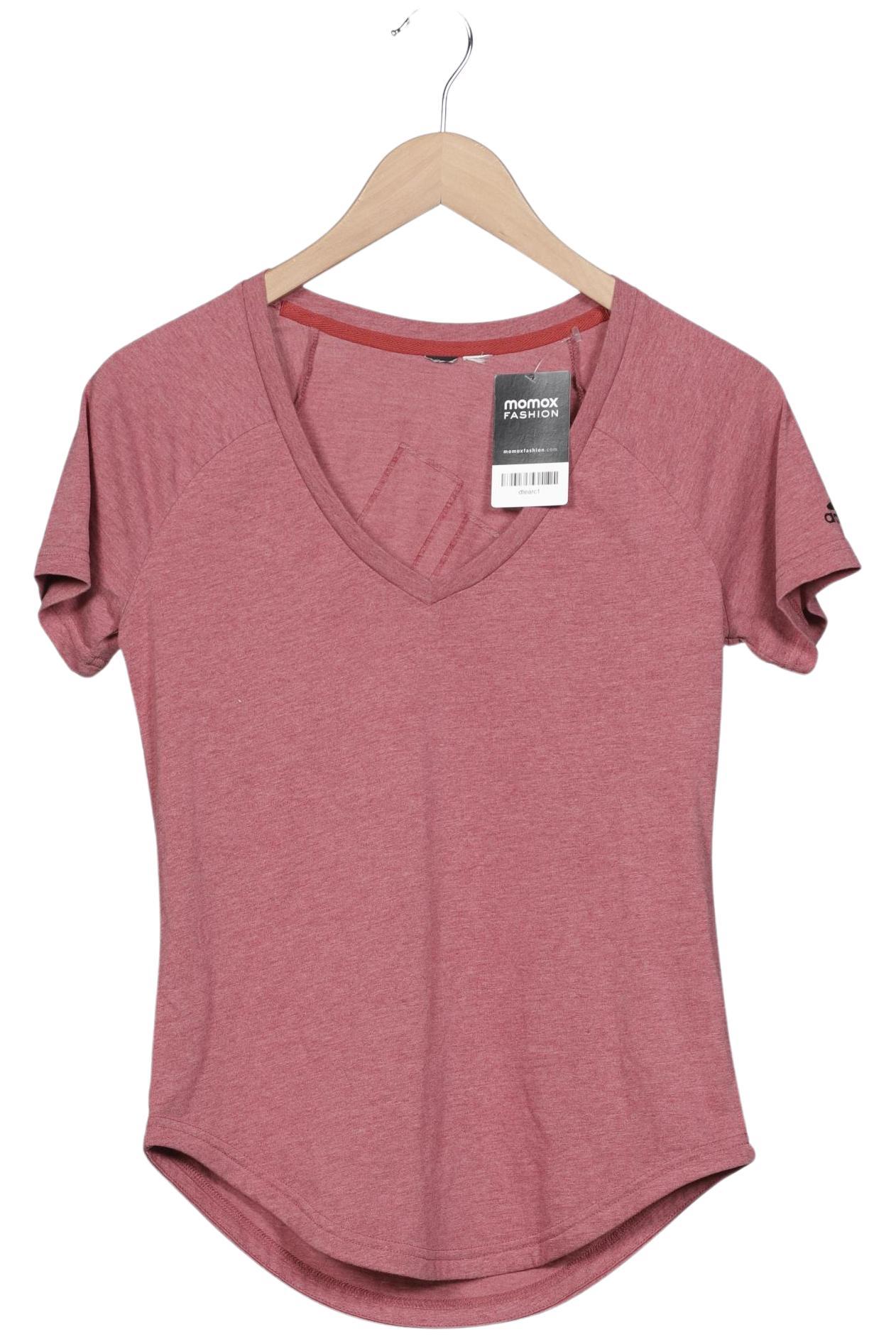 

adidas Damen T-Shirt, bordeaux, Gr. 36