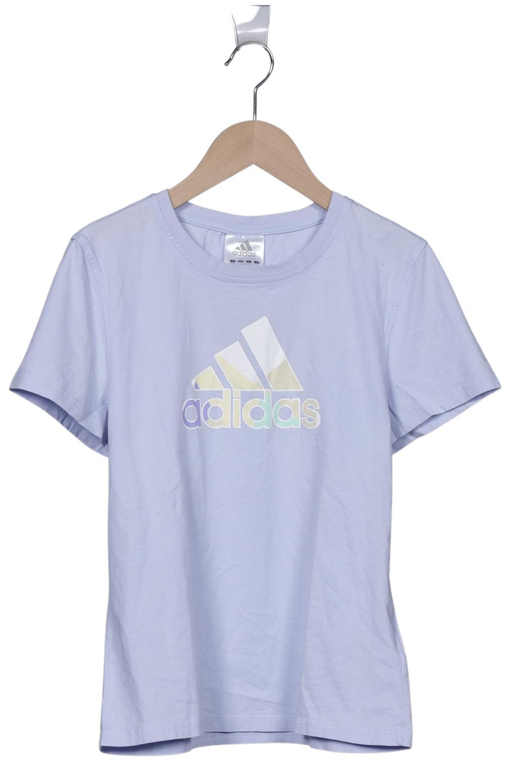 

adidas Damen T-Shirt, hellblau, Gr. 42