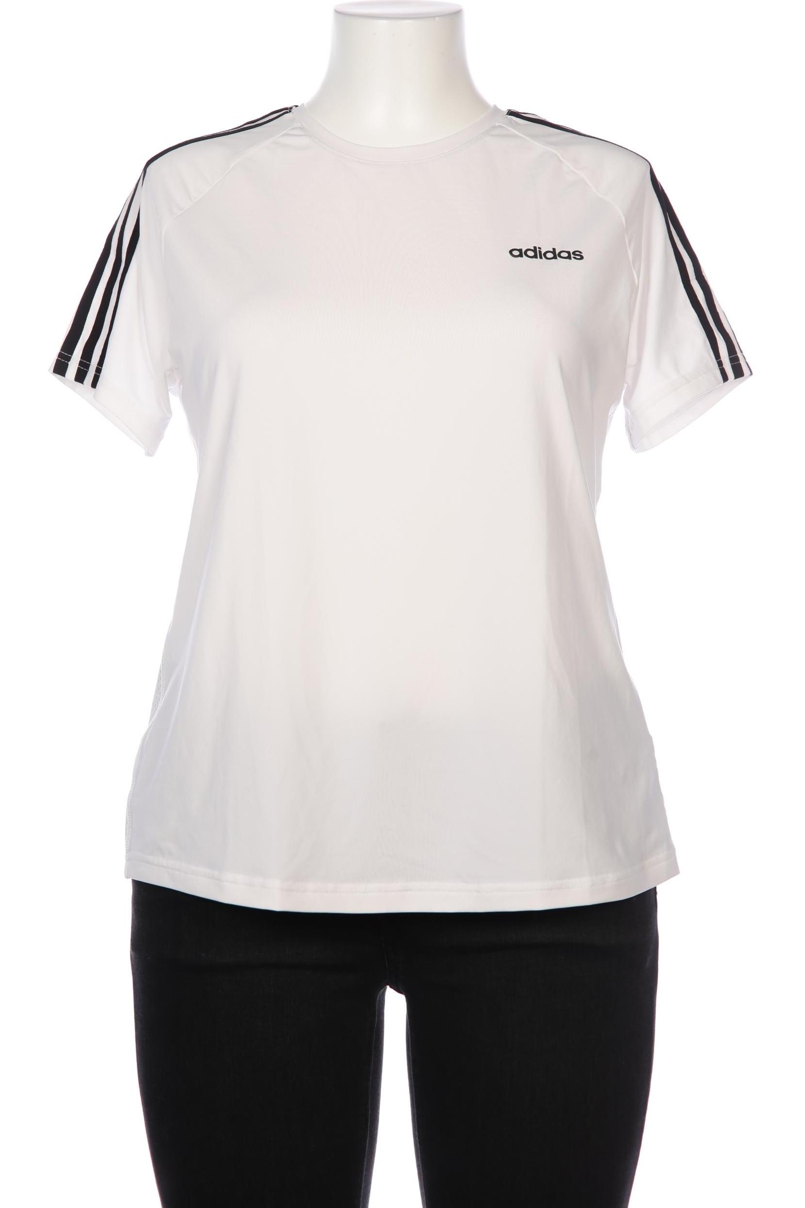 

adidas Damen T-Shirt, weiß, Gr. 42