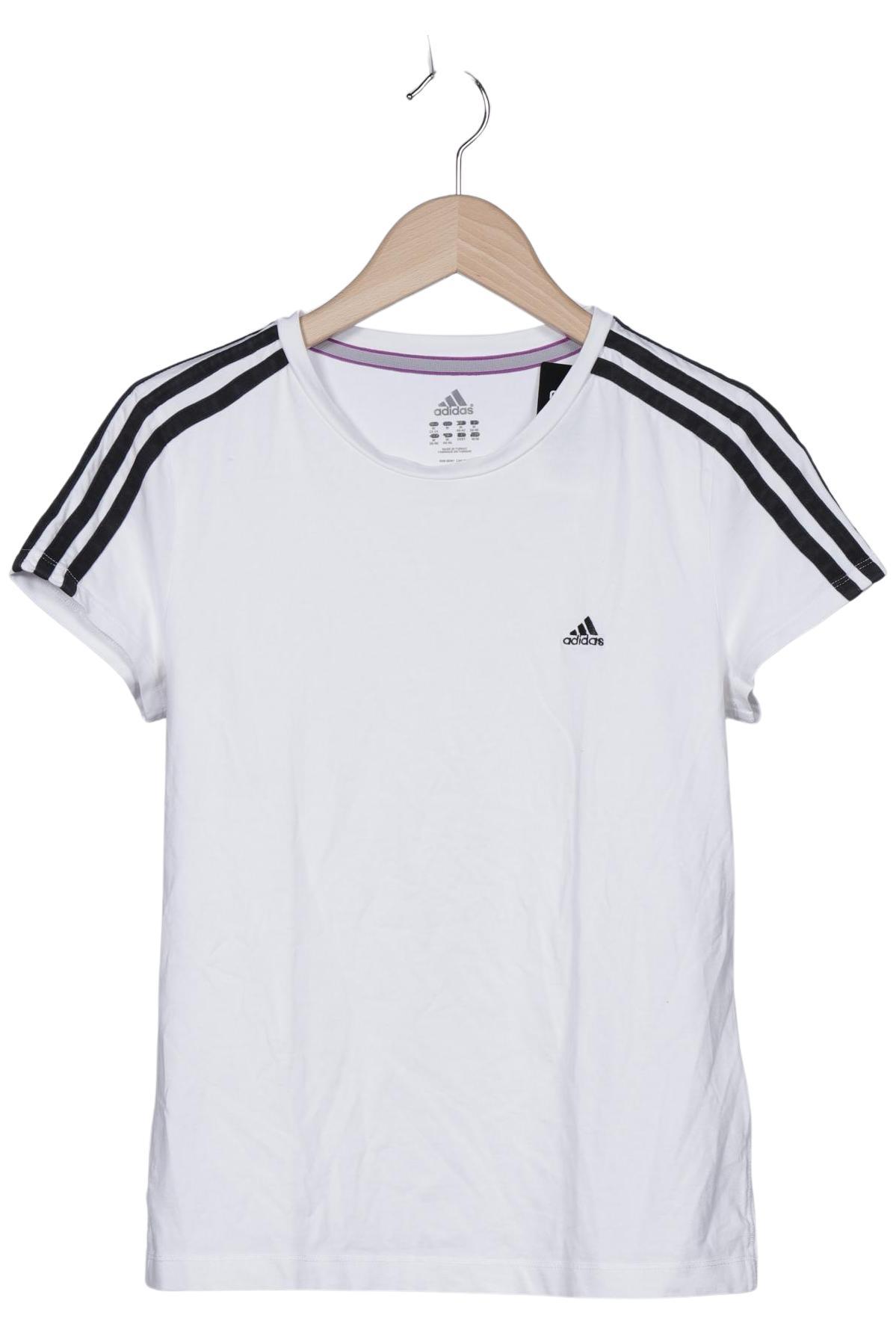 

adidas Damen T-Shirt, weiß, Gr. 38