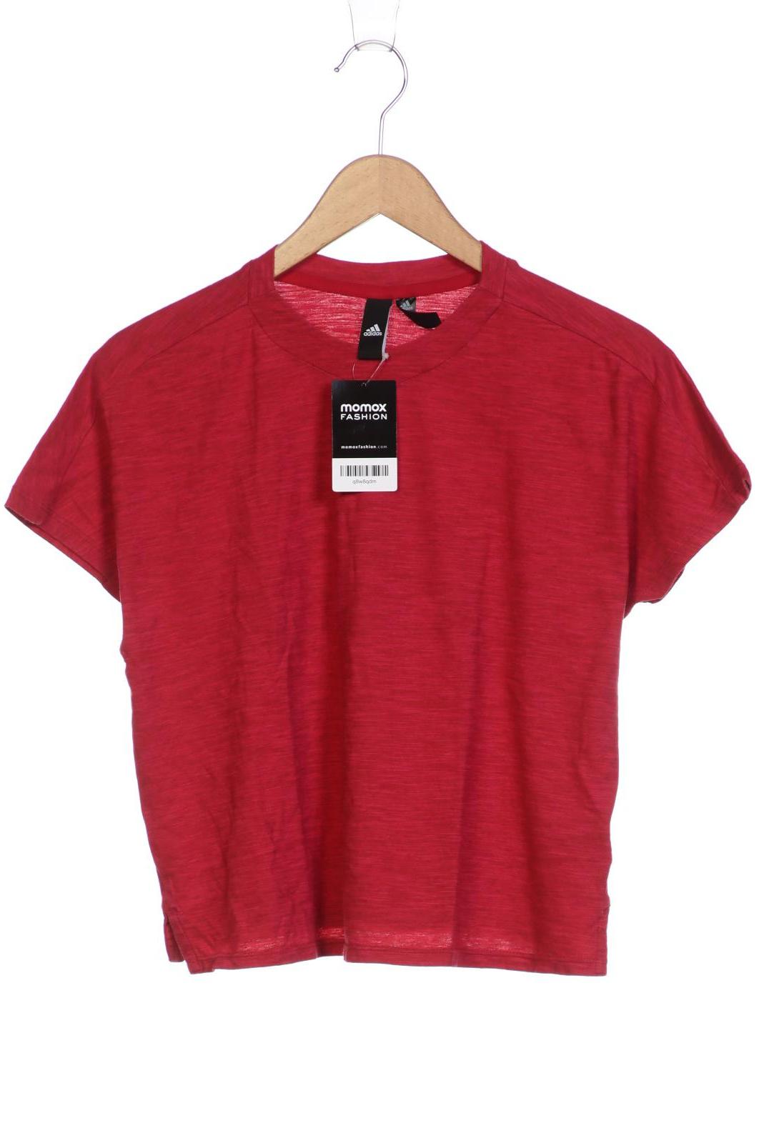 

adidas Damen T-Shirt, rot, Gr. 36