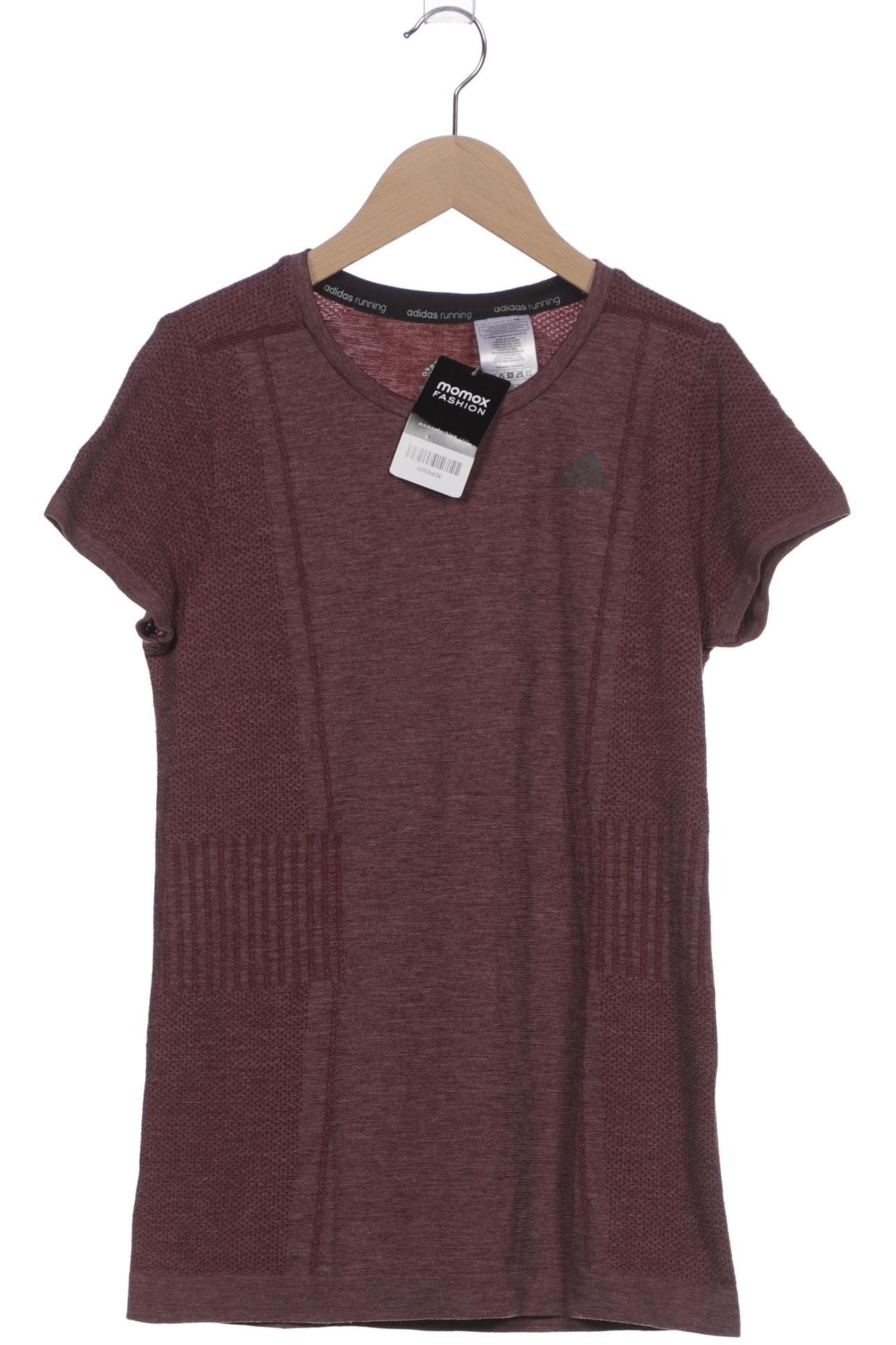 

adidas Damen T-Shirt, bordeaux, Gr. 38