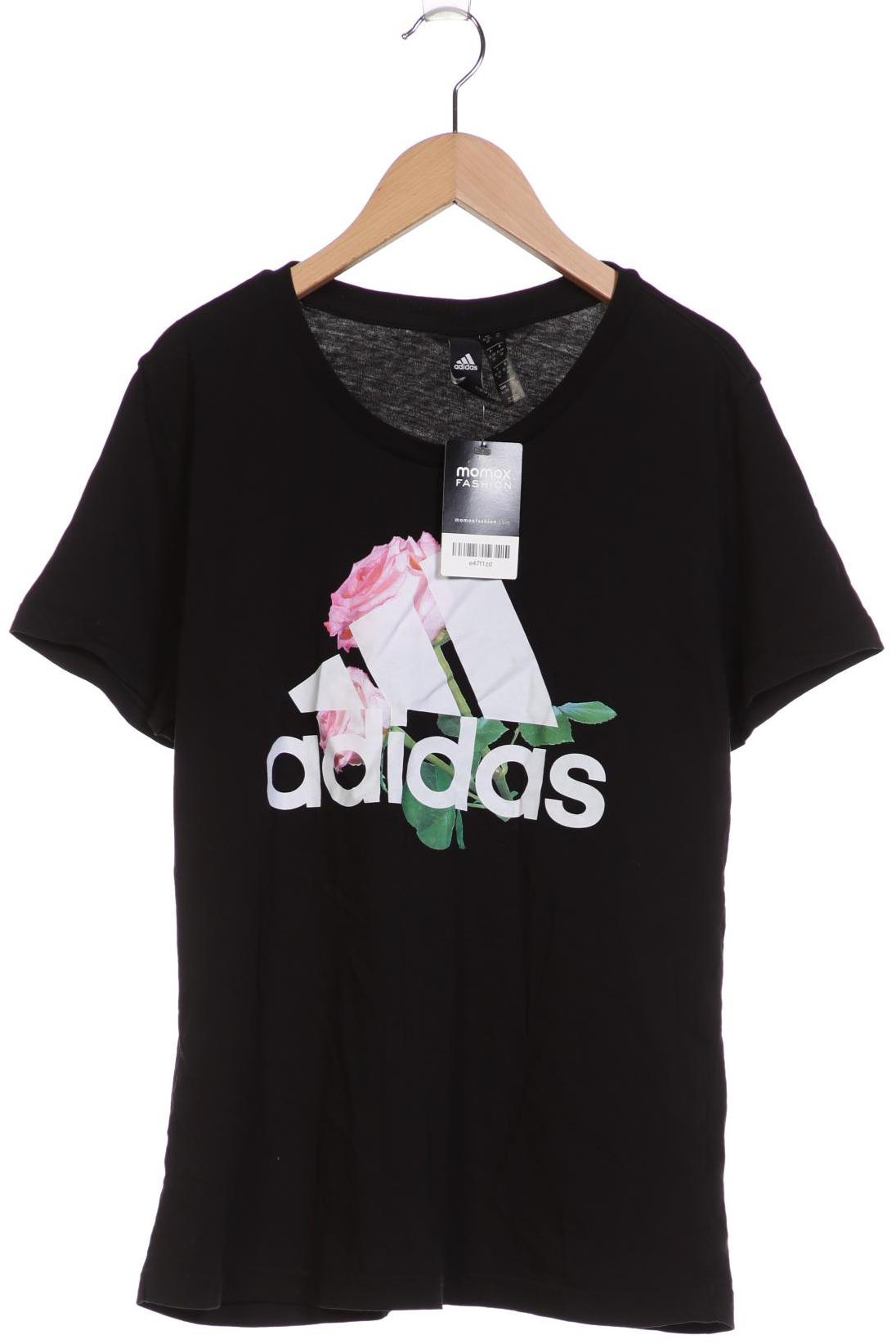 

adidas Damen T-Shirt, schwarz, Gr. 44