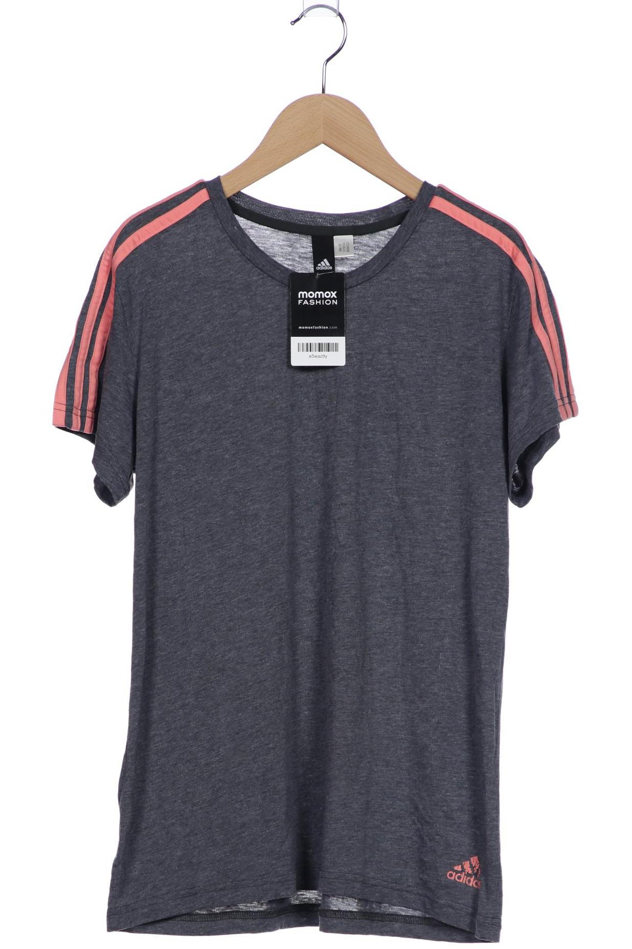 

adidas Damen T-Shirt, grau, Gr. 42