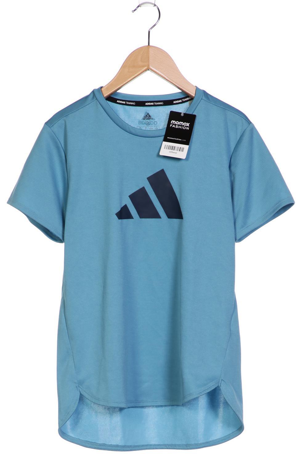 

adidas Damen T-Shirt, hellblau, Gr. 36