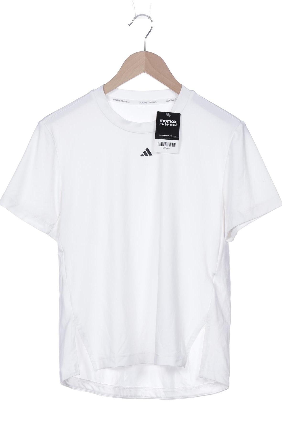 

adidas Damen T-Shirt, weiß, Gr. 38