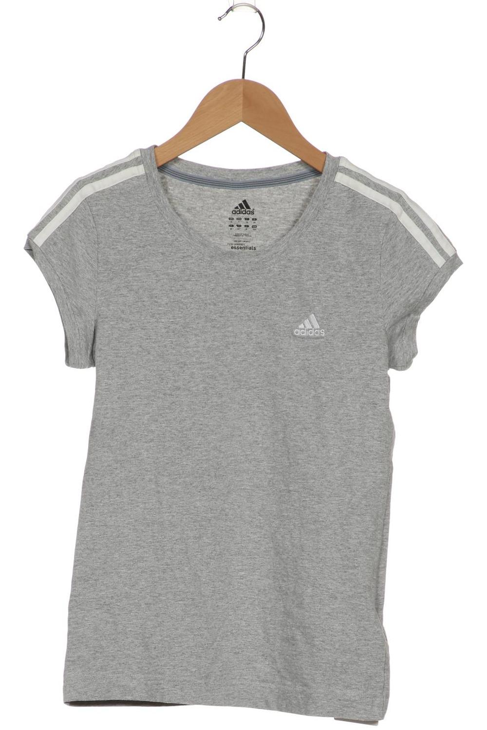 

adidas Damen T-Shirt, grau, Gr. 36