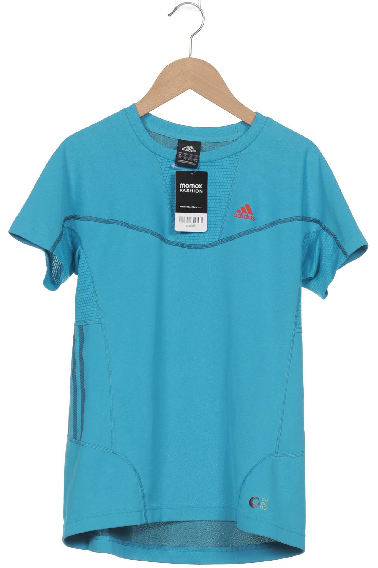 

adidas Damen T-Shirt, blau, Gr. 40