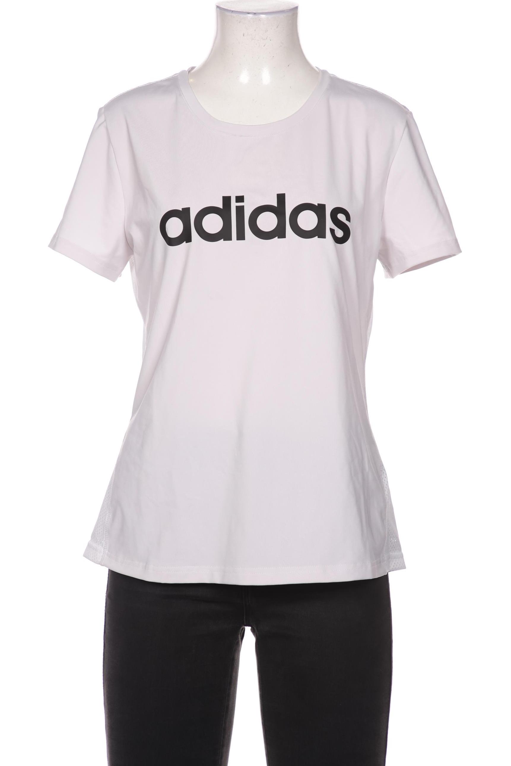 

adidas Damen T-Shirt, weiß, Gr. 38