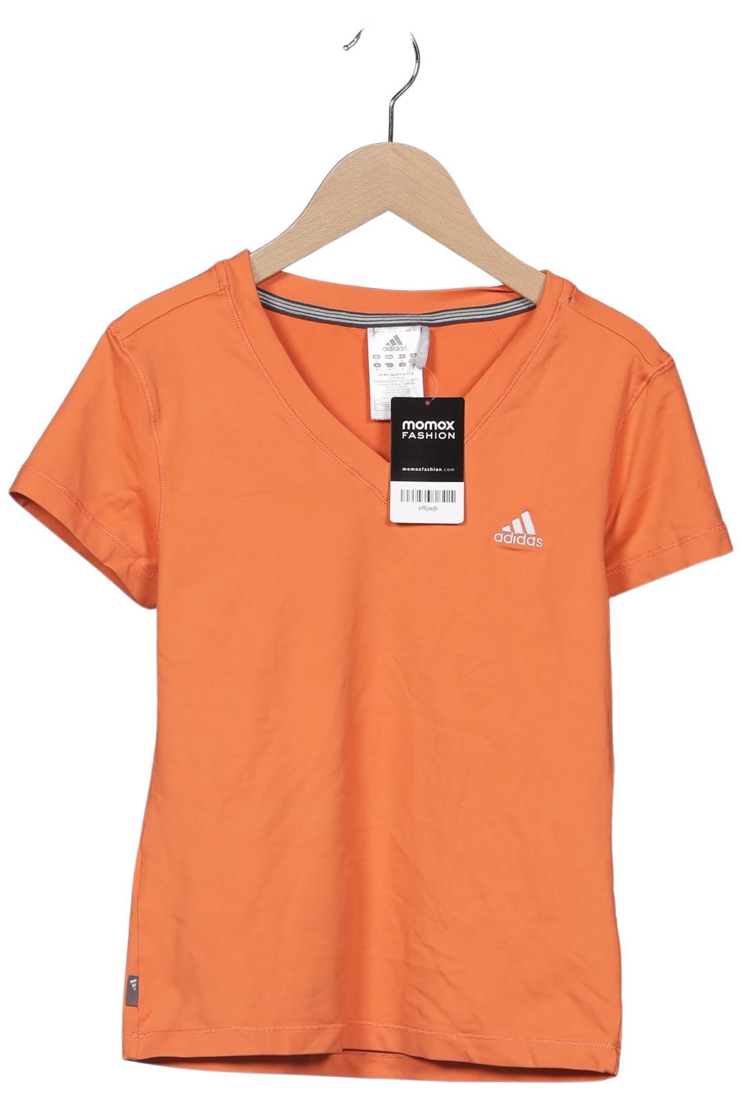 

adidas Damen T-Shirt, orange, Gr. 38
