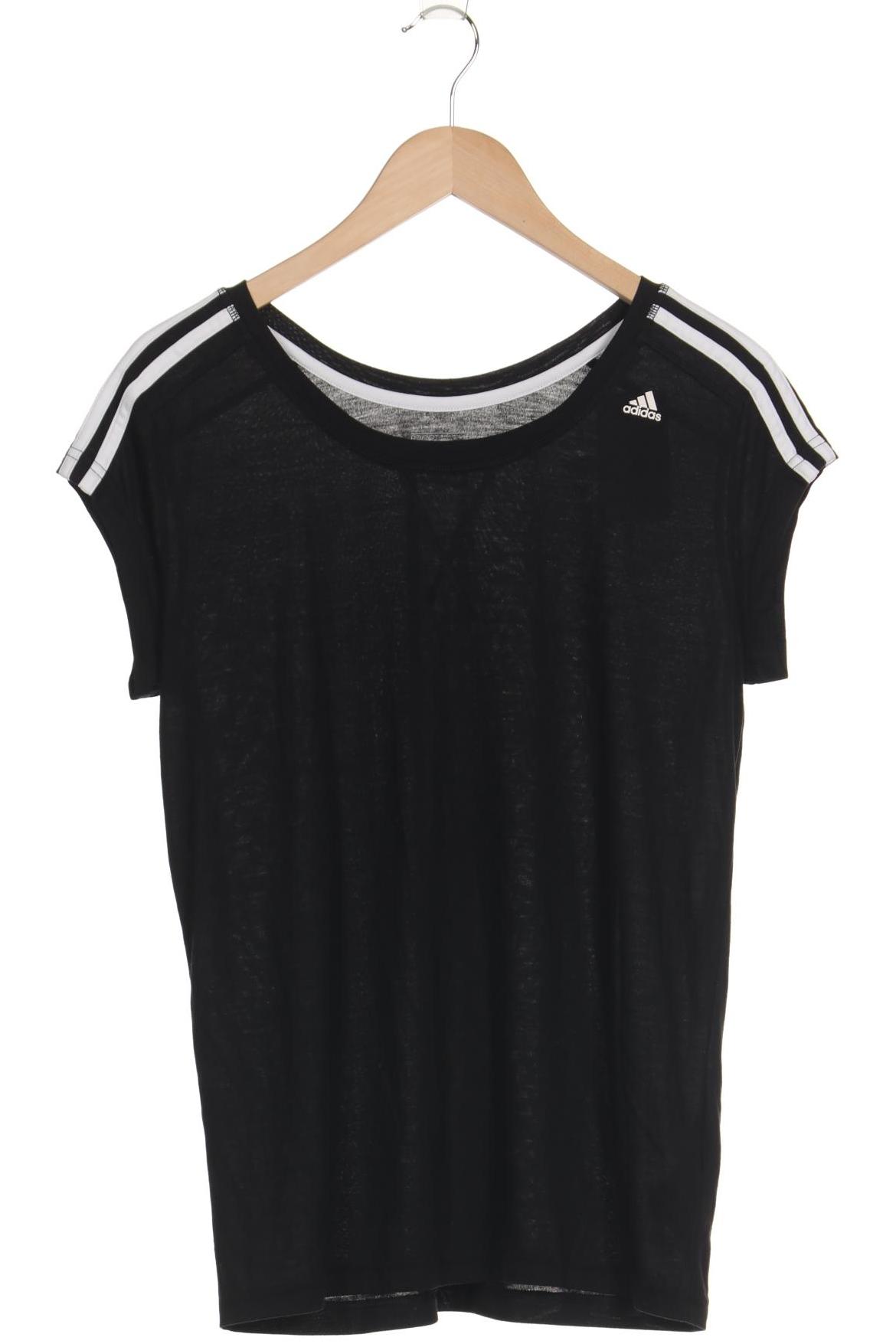 

adidas Damen T-Shirt, schwarz, Gr. 38