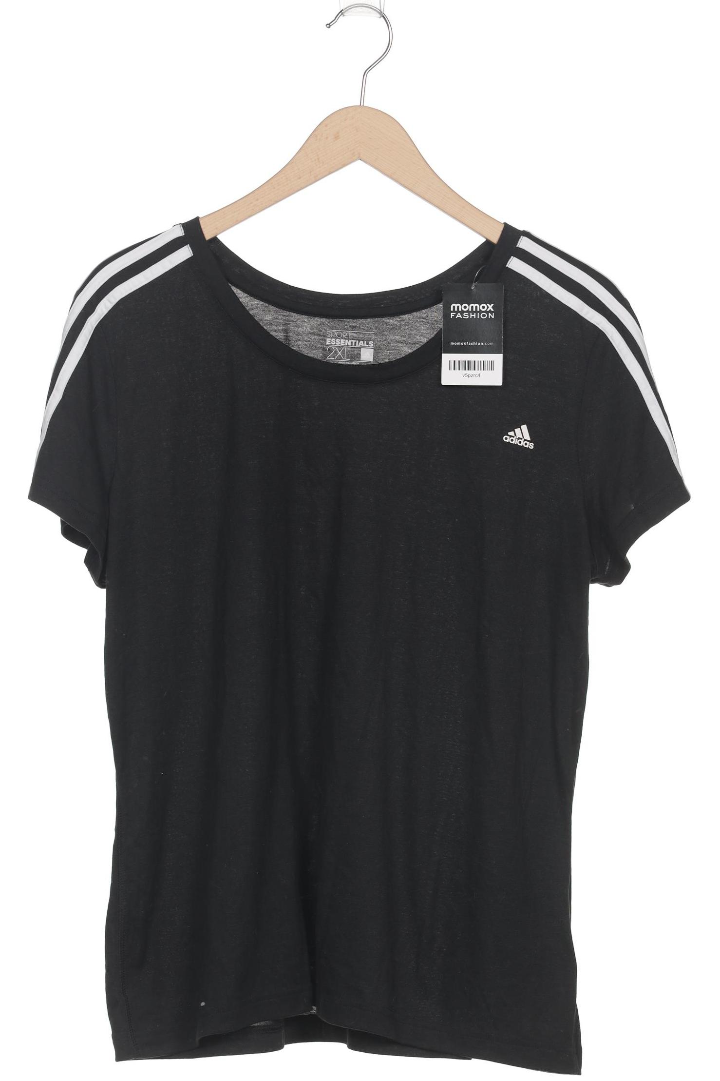 

adidas Damen T-Shirt, schwarz, Gr. 46